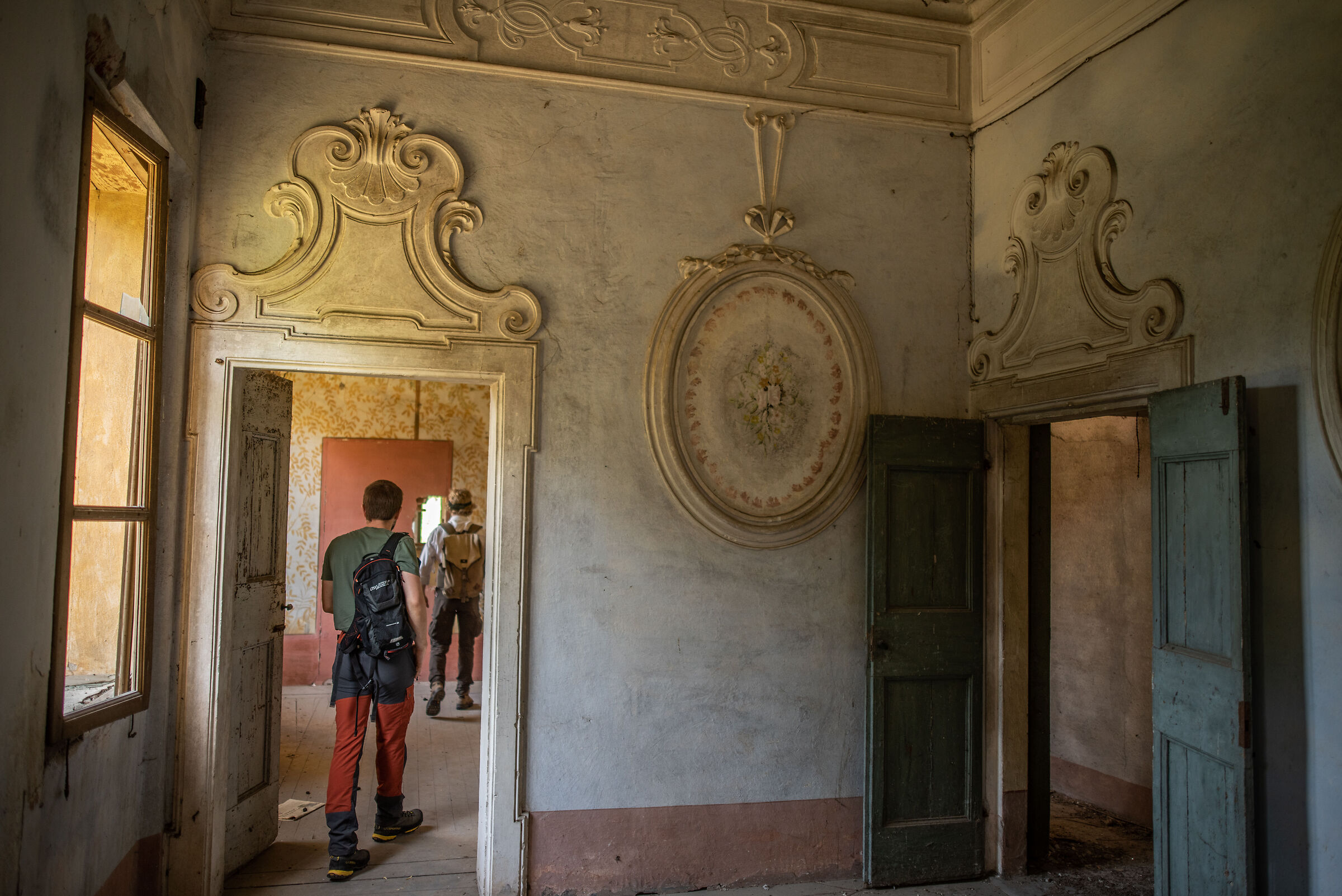 Villa della Dama Bianca, piano nobile