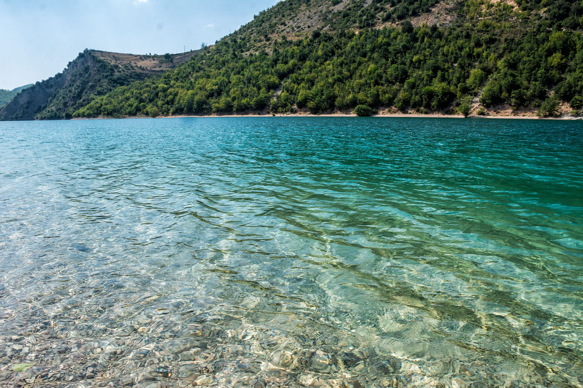 La bellezza del Lago di Fiastra