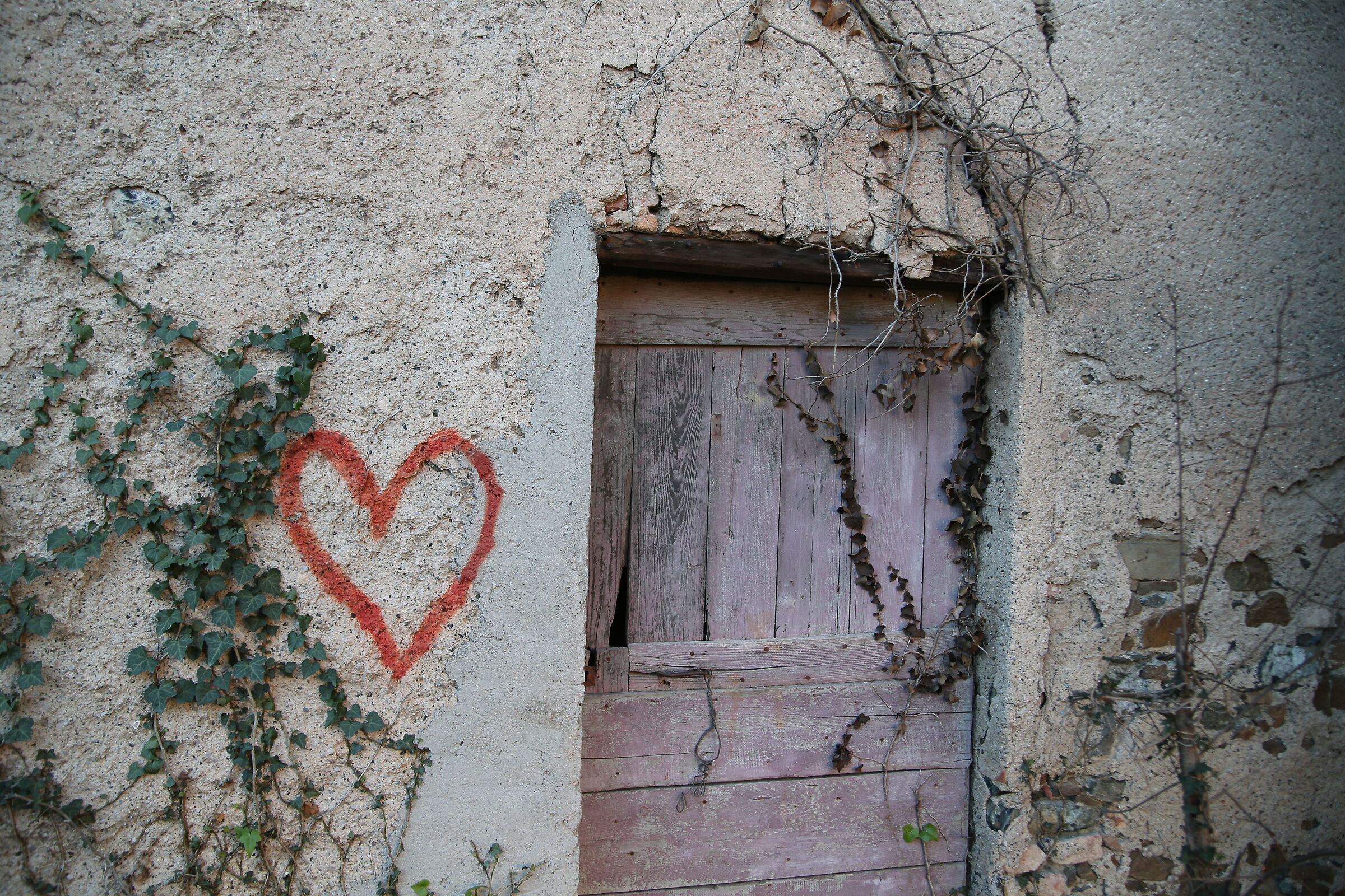 Love has passed through here