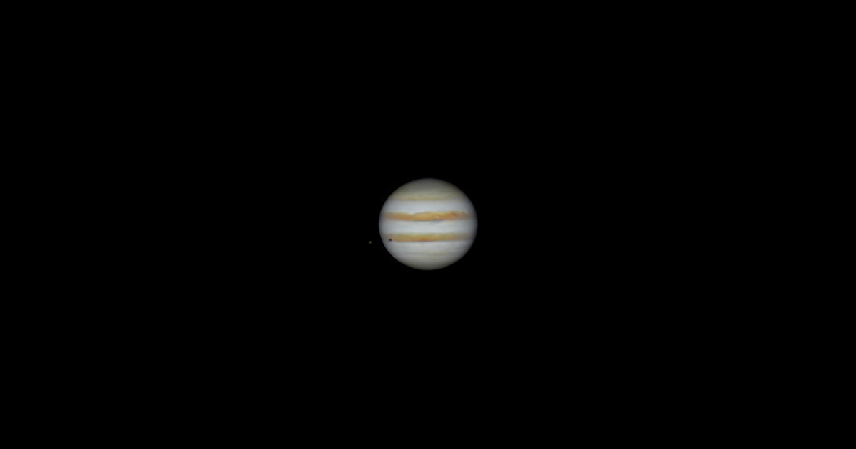 Io Transit to Jupiter (Oct 14, 2023)
