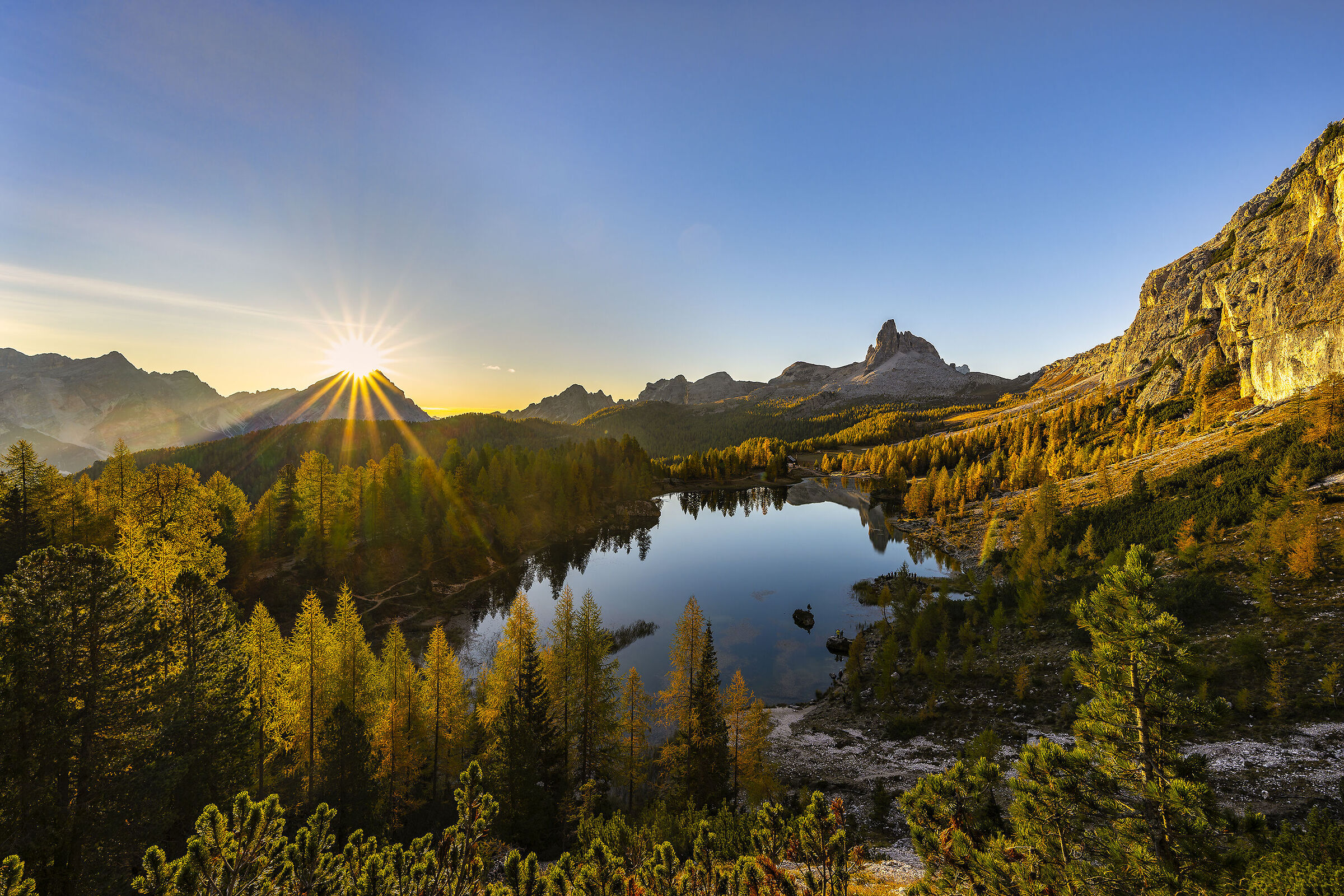 Autumn at Lake Federa