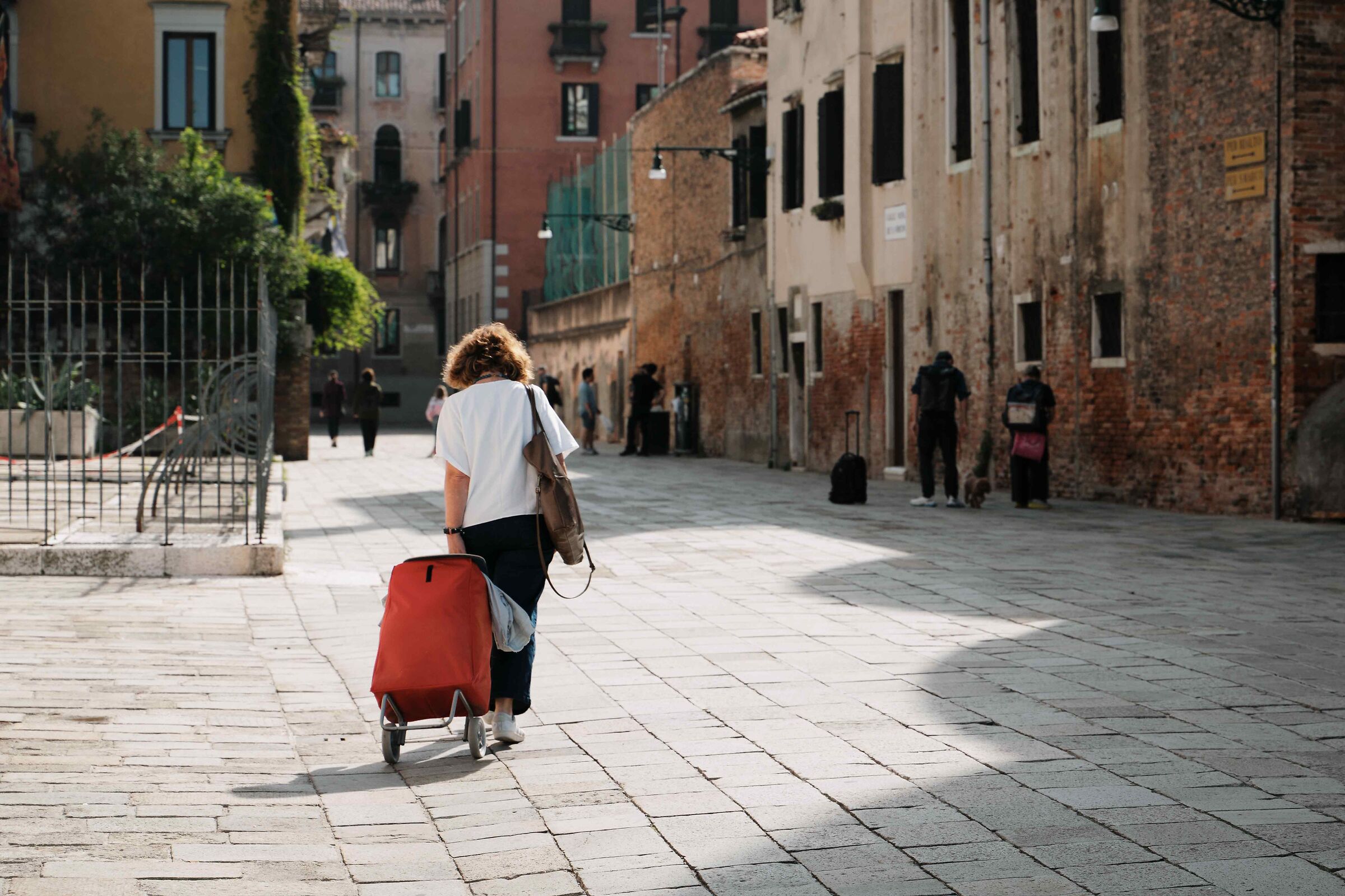 arrivals in Venice