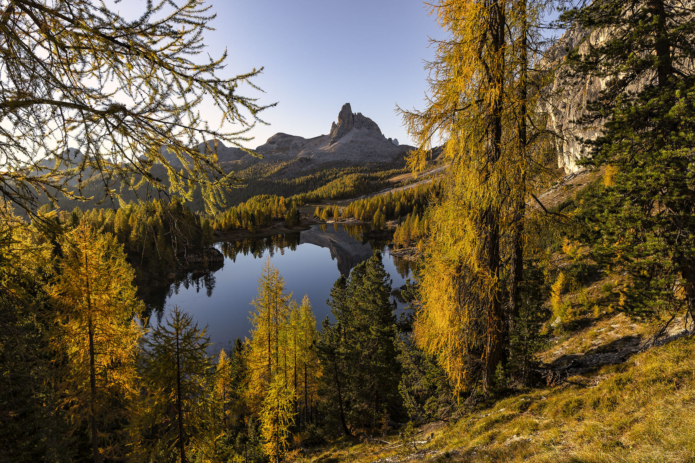 Autumn at Lake Federa