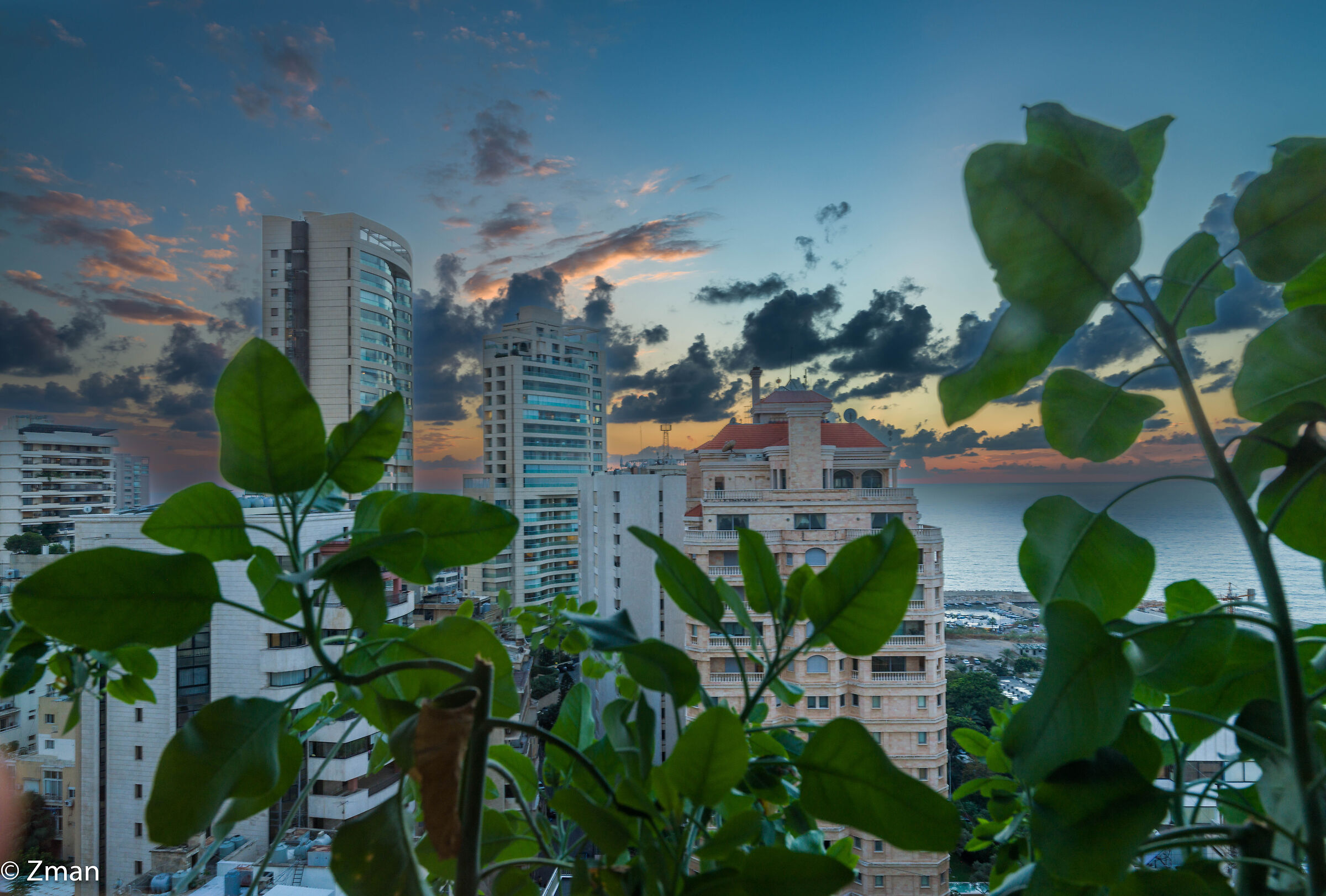 Sunset from Our Window