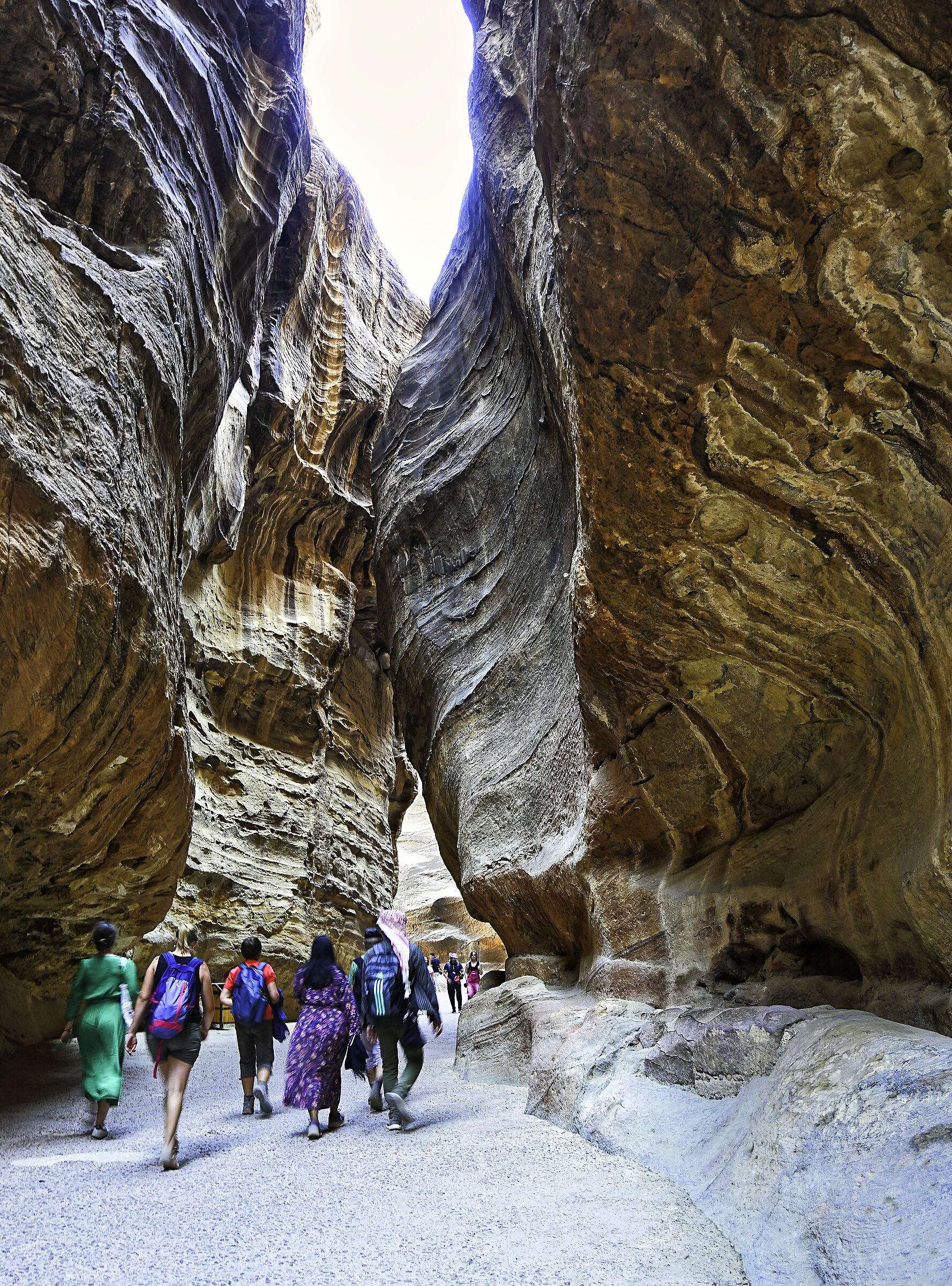 Petra, you can feel the wind...