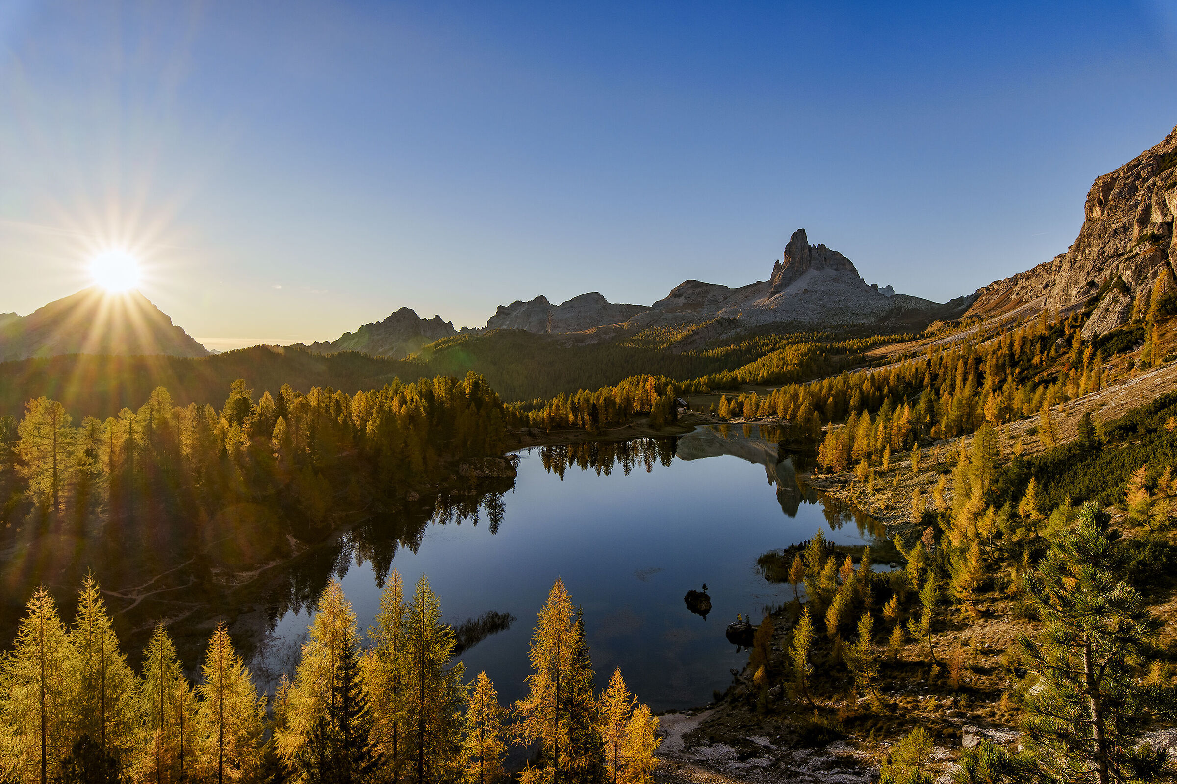 Autumn at Lake Federa