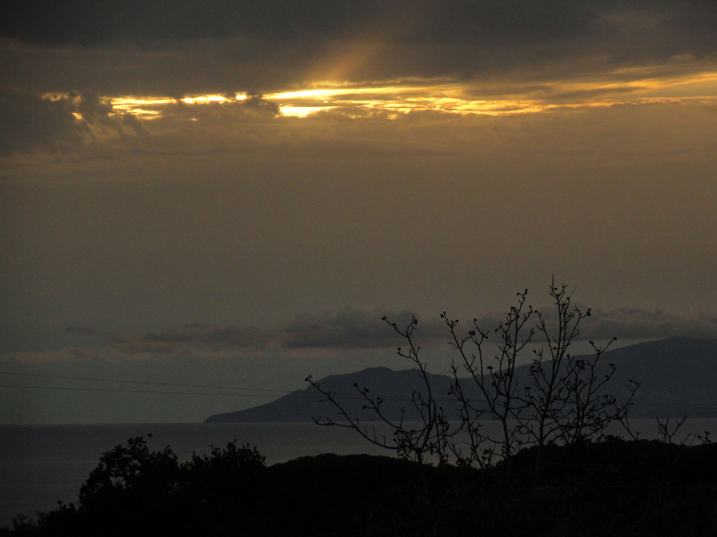 Sunset in the Gulf of Naples
