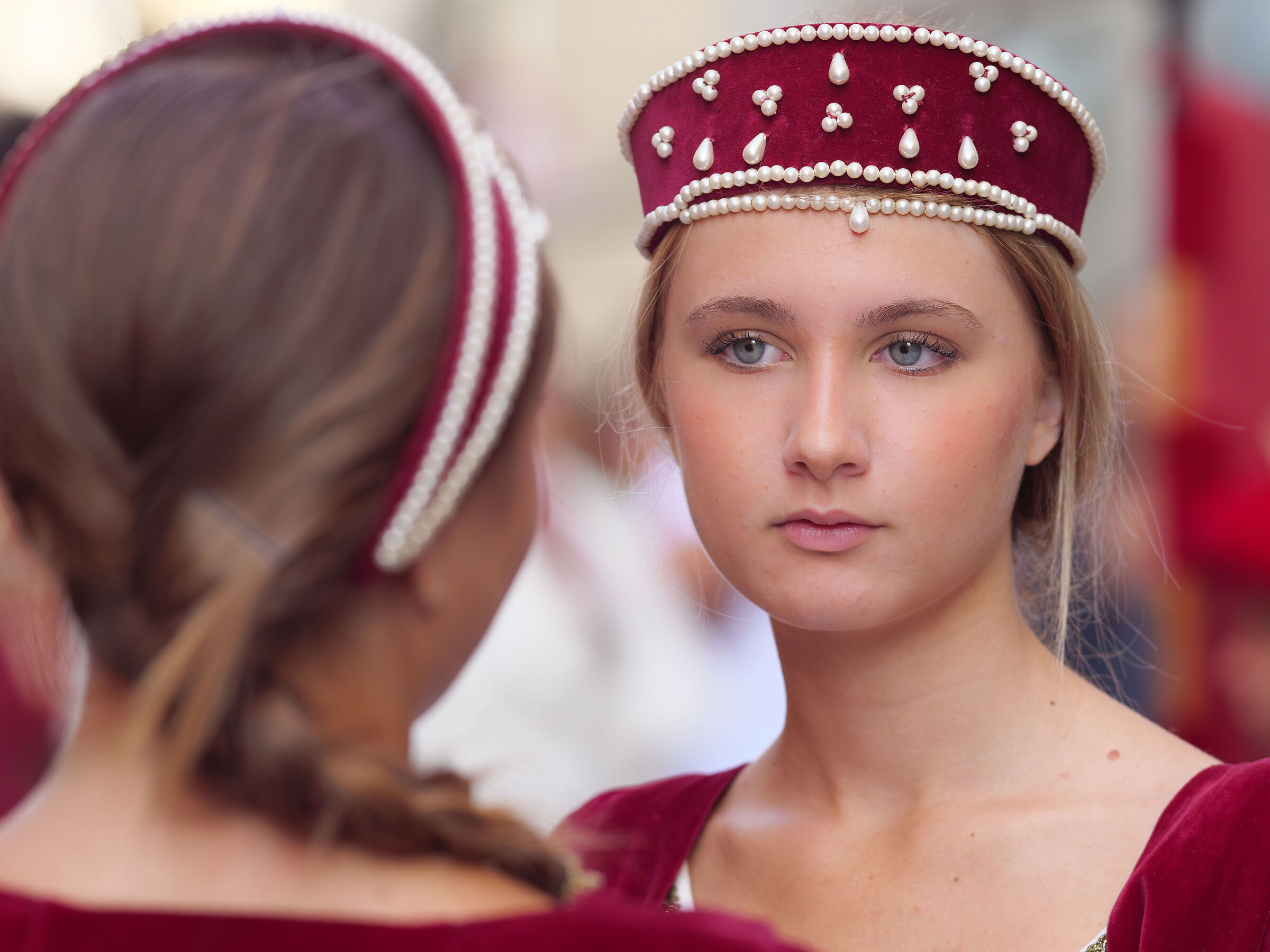 Asti , la sfilata del Palio.