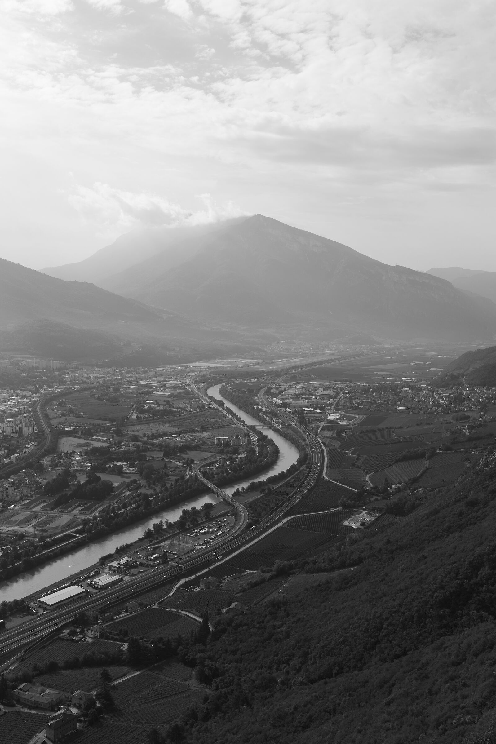 Vista su Trento