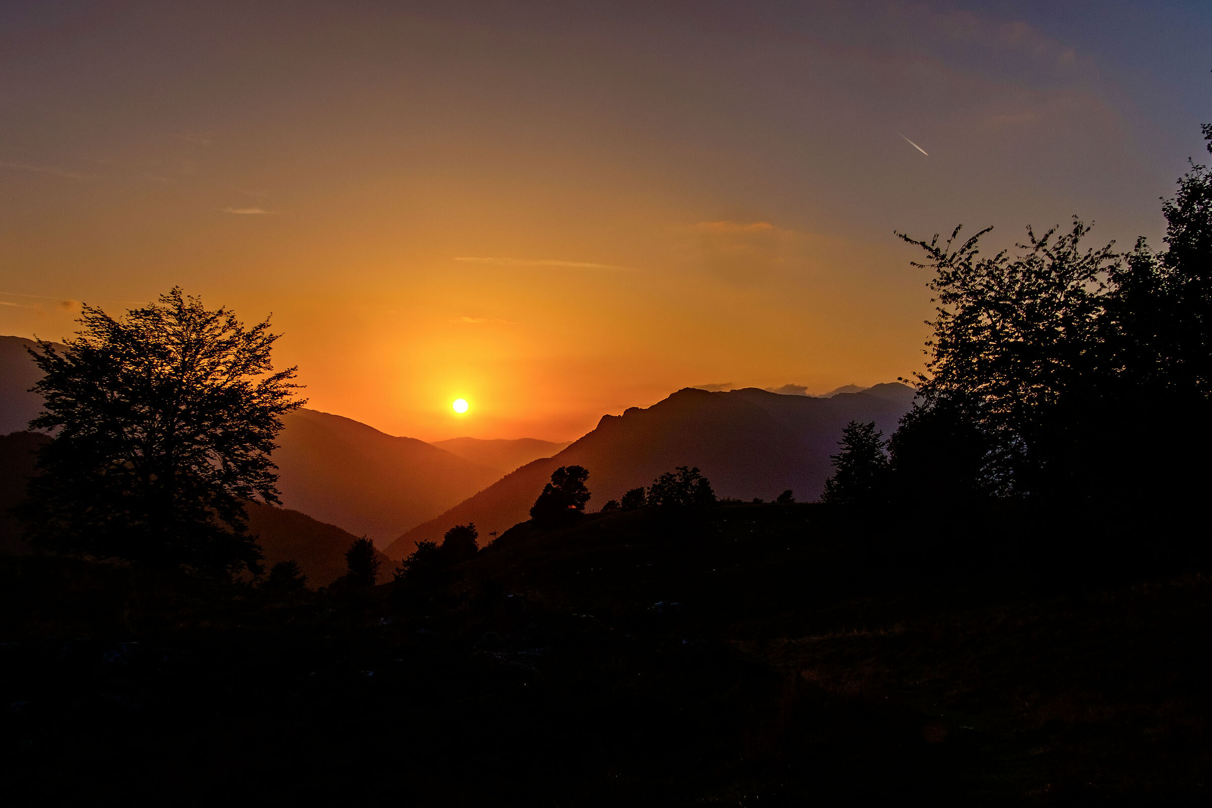 Slovenia sunset