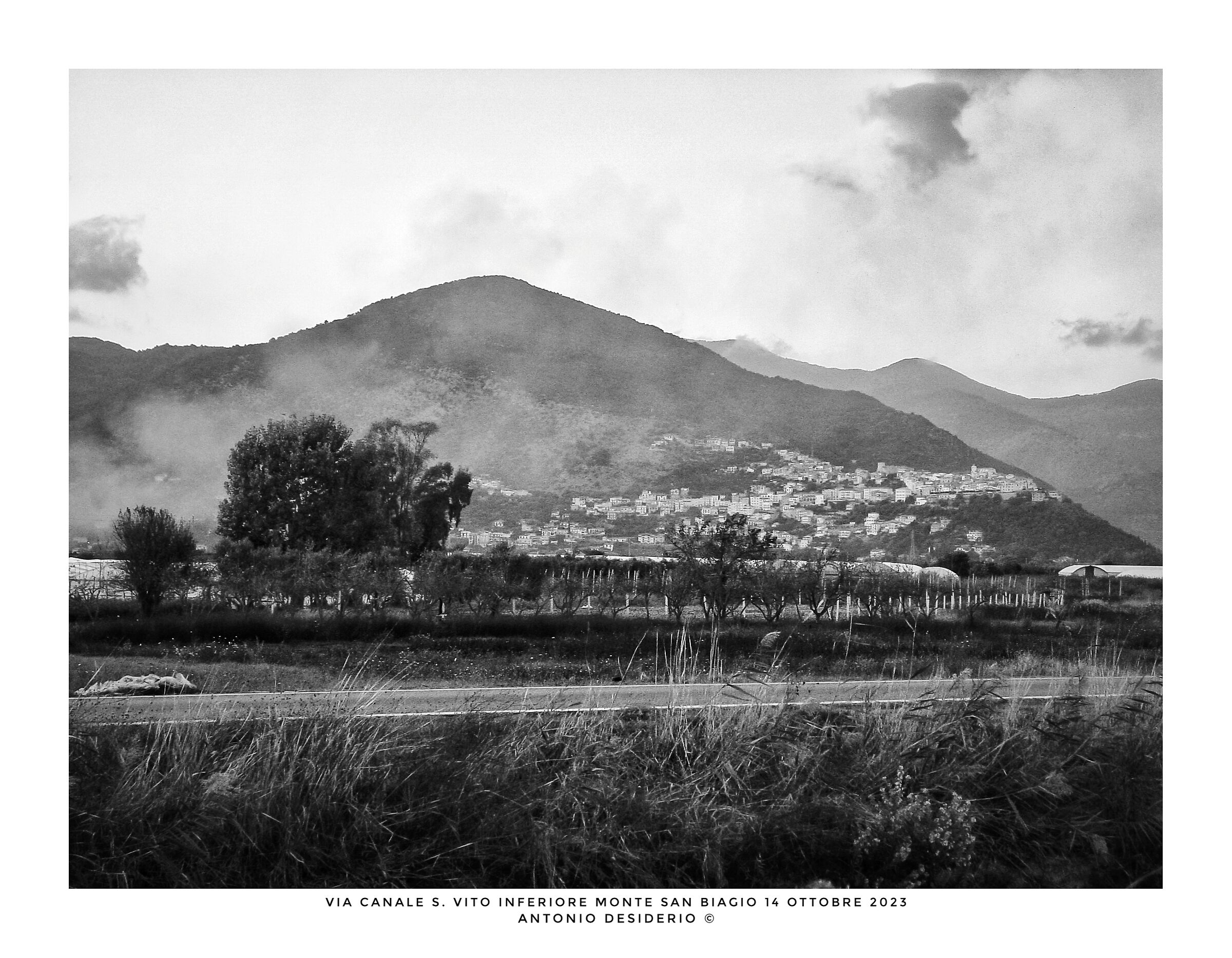 Veduta su Monte San Biagio...