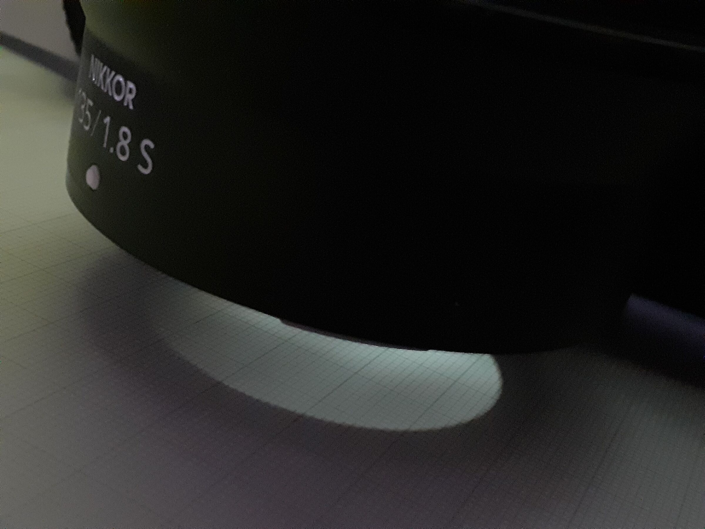 Cerchio di immagine del Nikon Z 135/1,8 S Plena