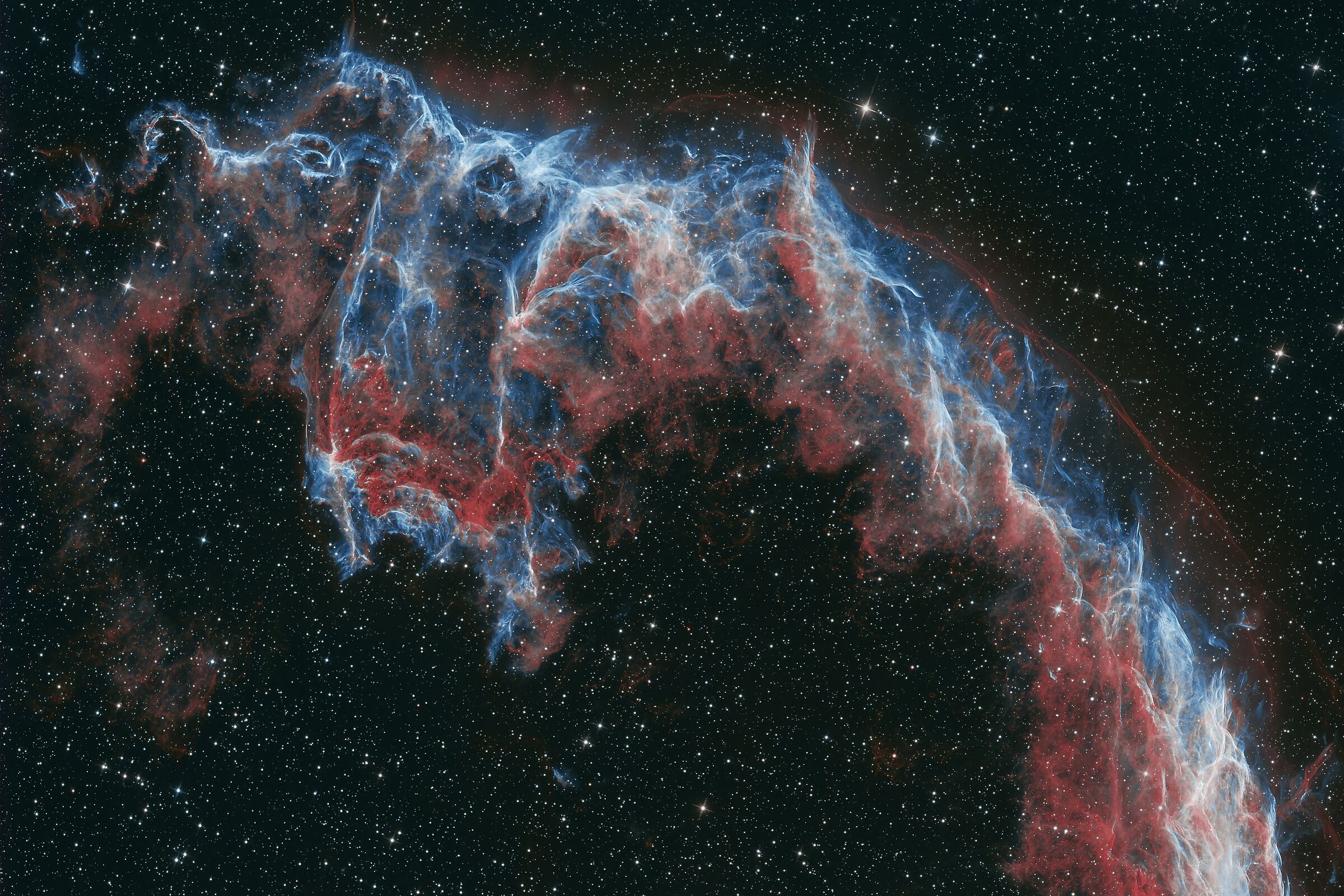 IC - 1340. Eastern Veil / Bat Nebula