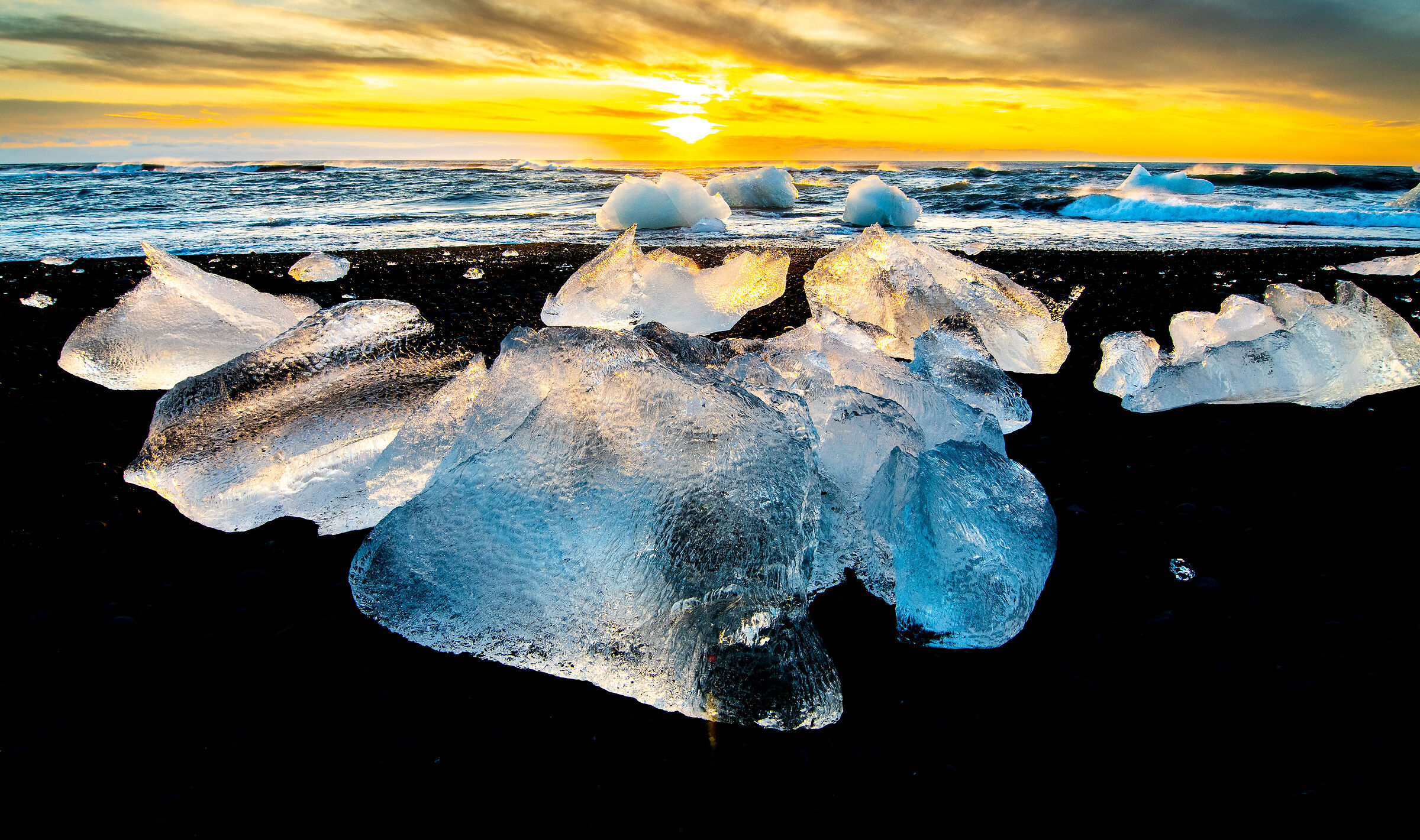 Diamond Beach , Islanda