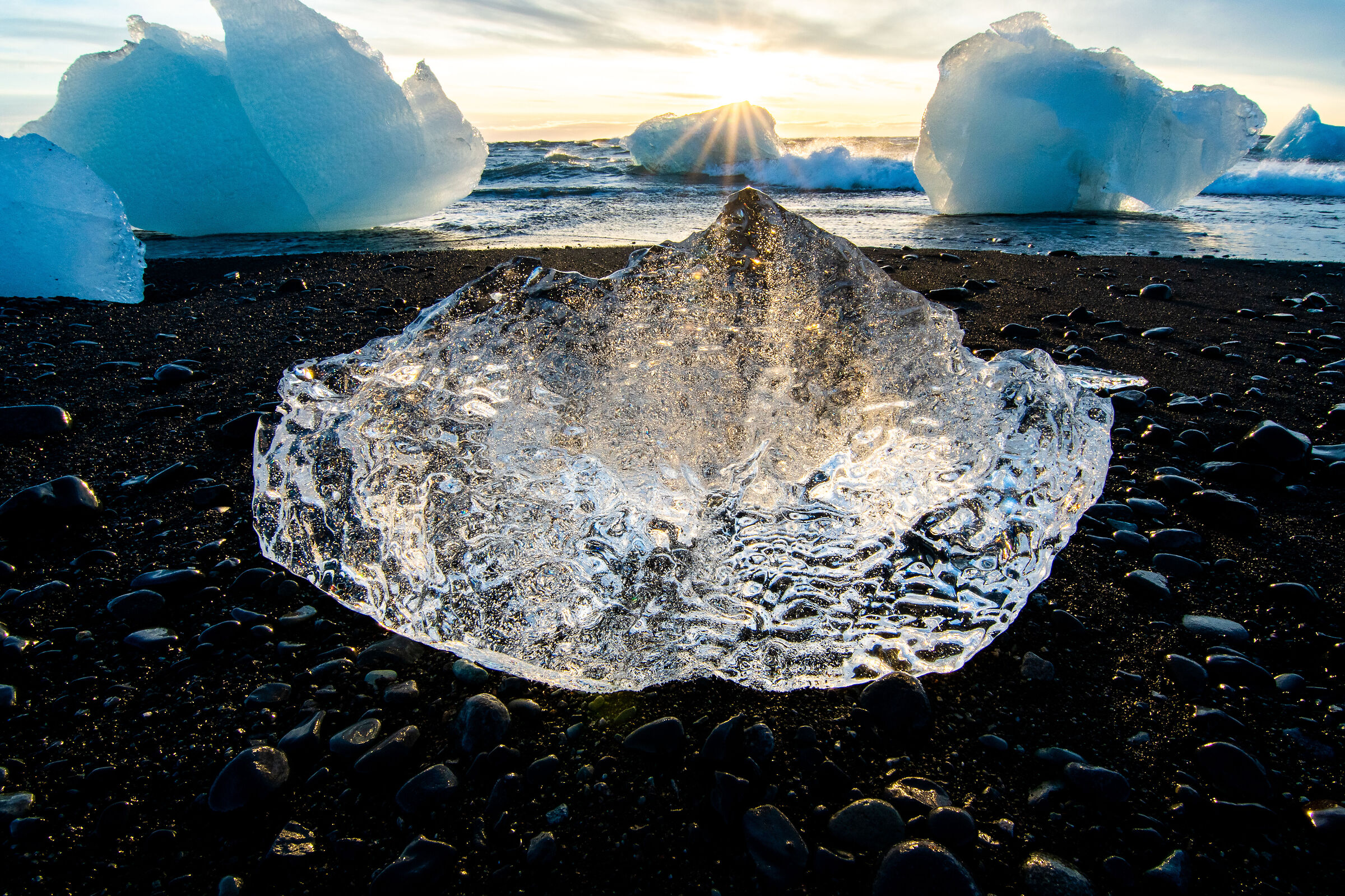 diamond beach, Islanda