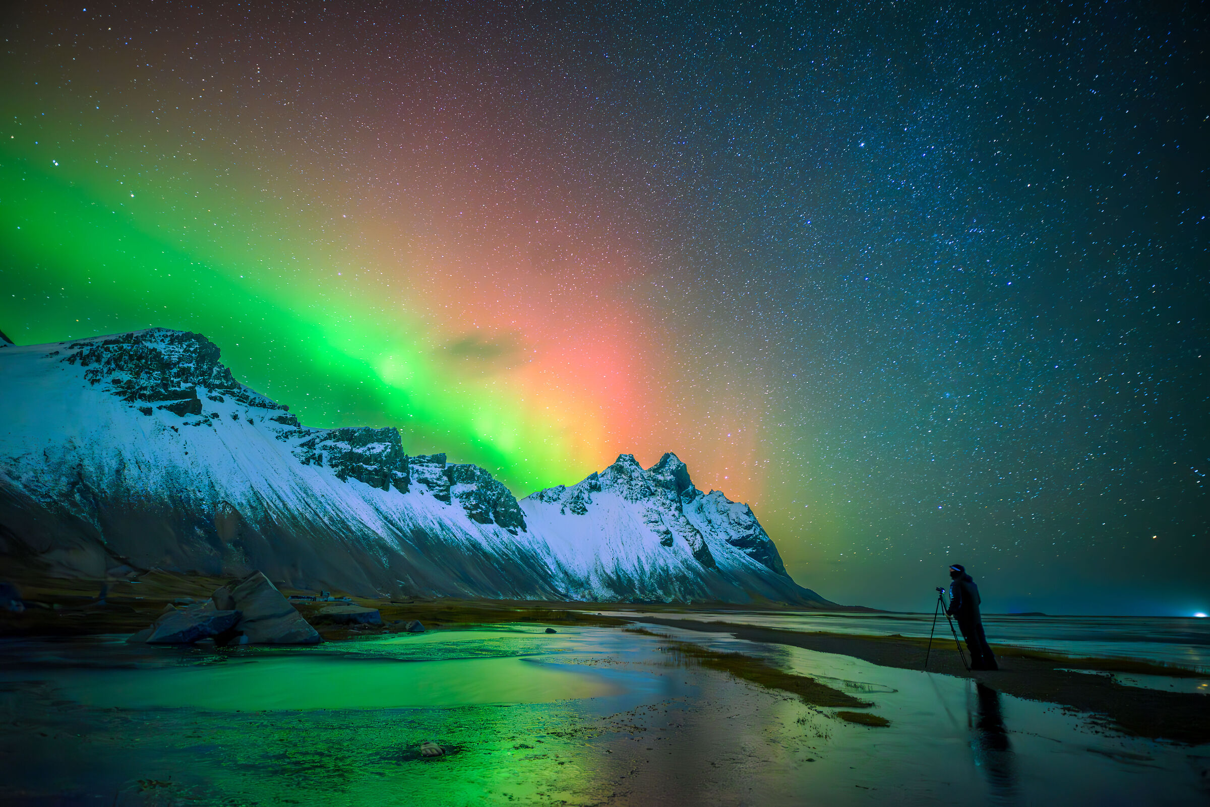 il fotografo e l'Aurora