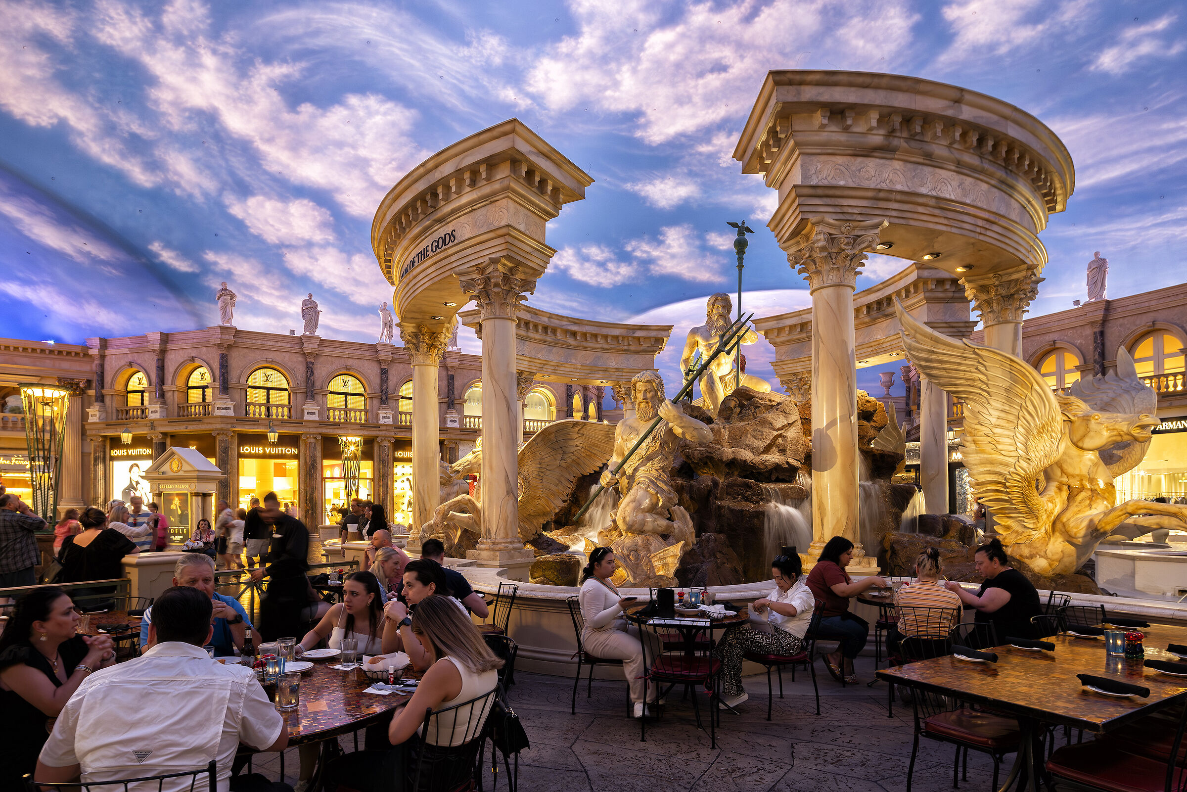 Typical Italian square