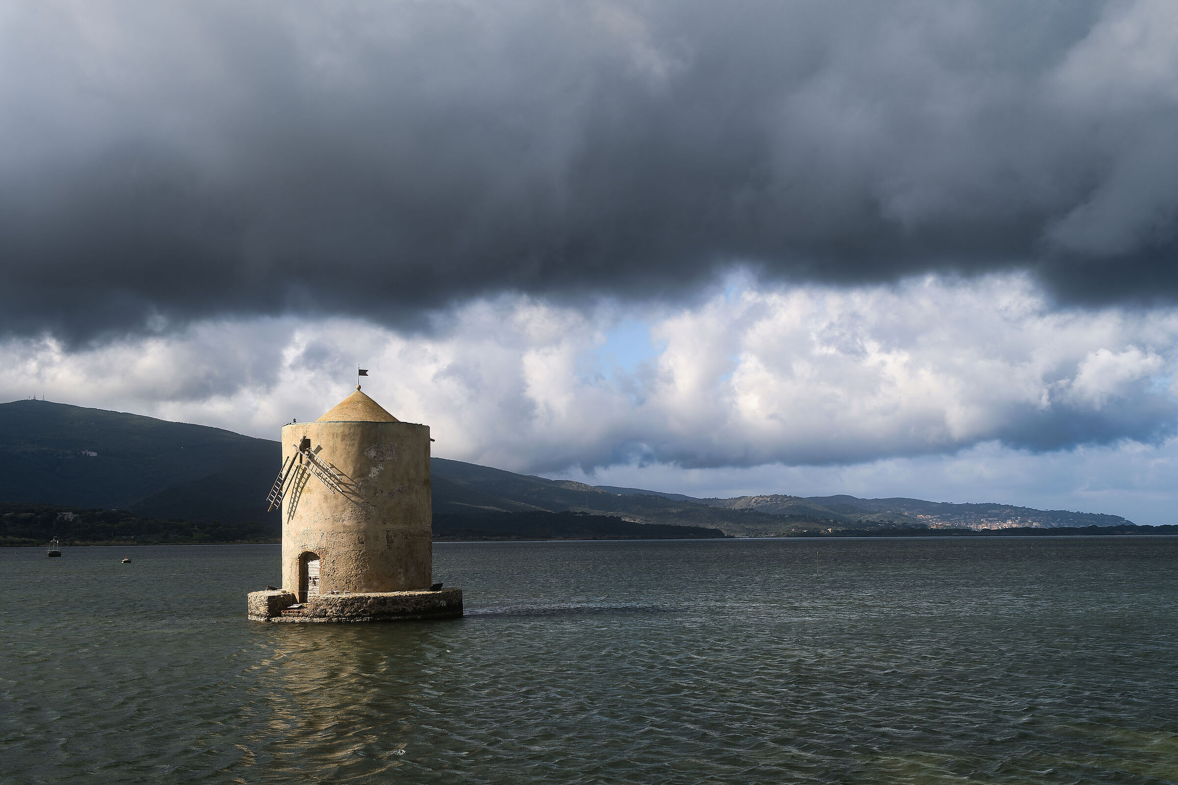 Old Spanish mill of Orbetello