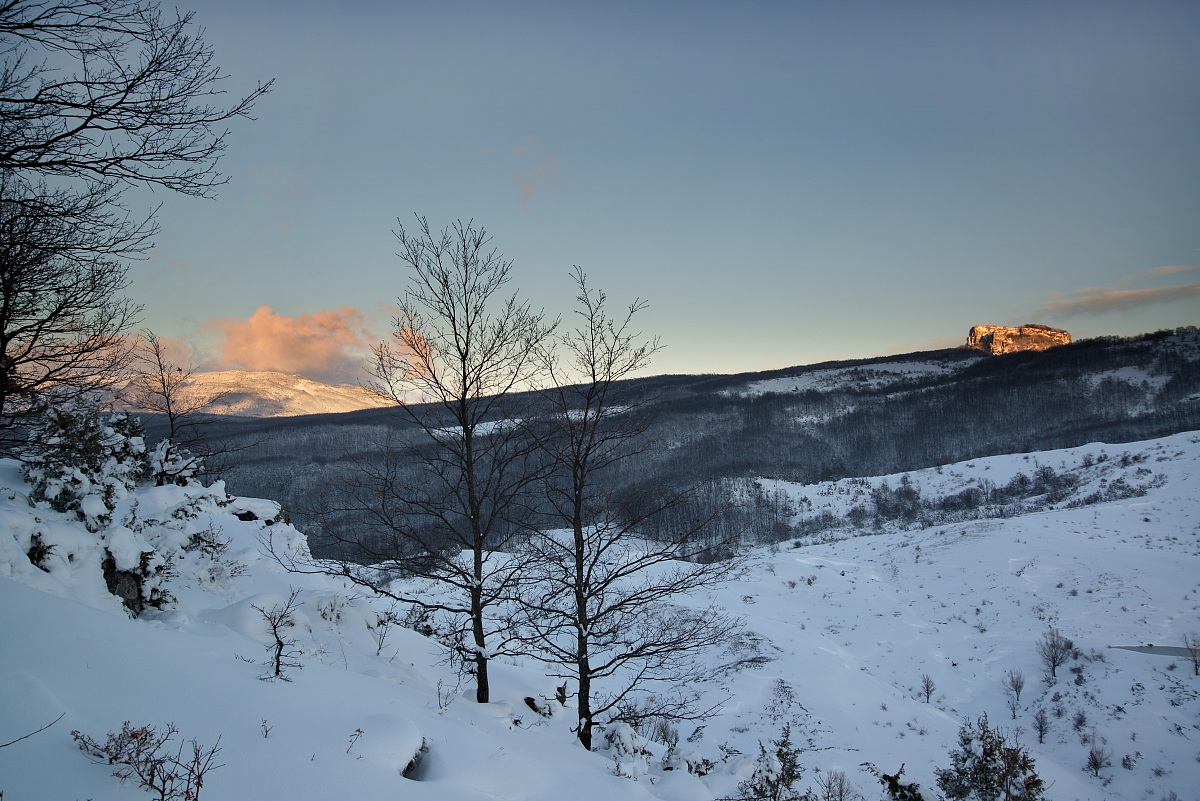 monte Carpegna e Simoncello inverno