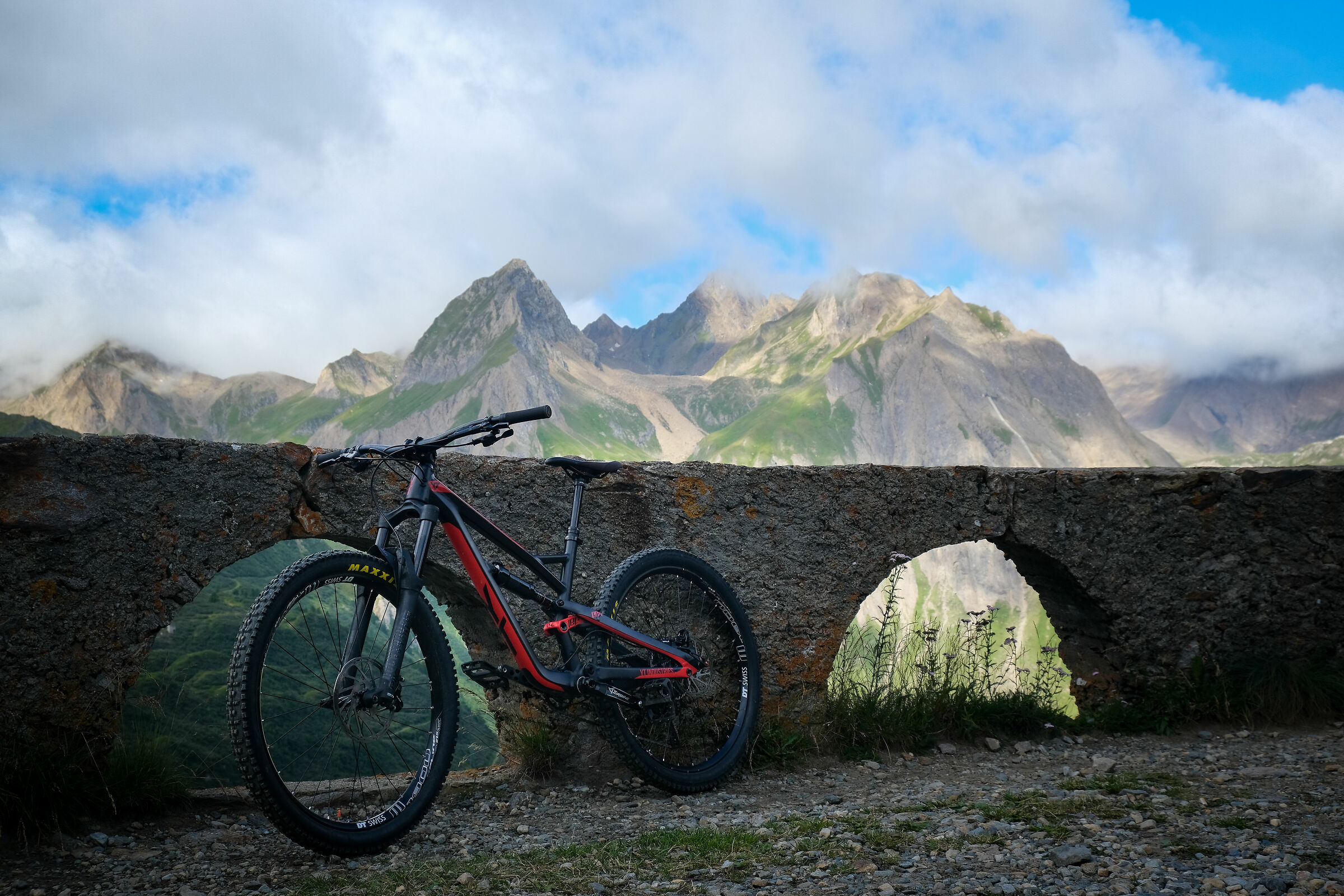 Ascent from Riale