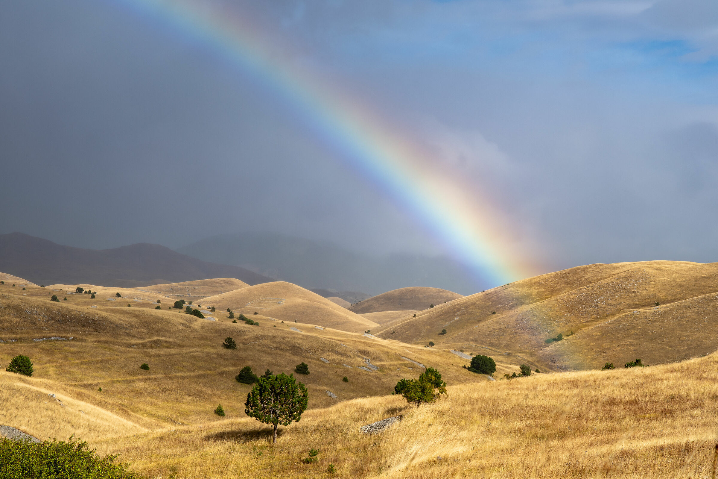 Rainbow over Campo Imperatore