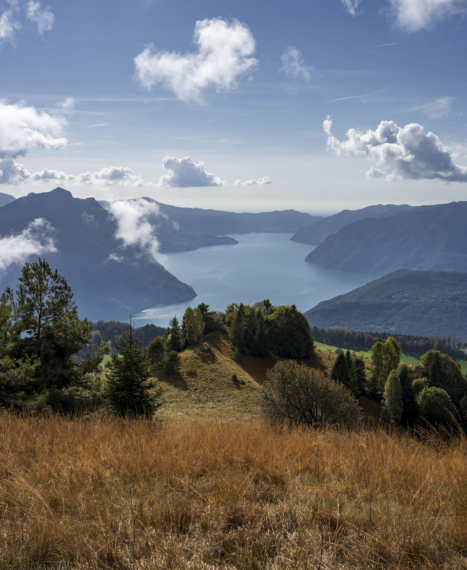 An incredible view of Lake Iseo