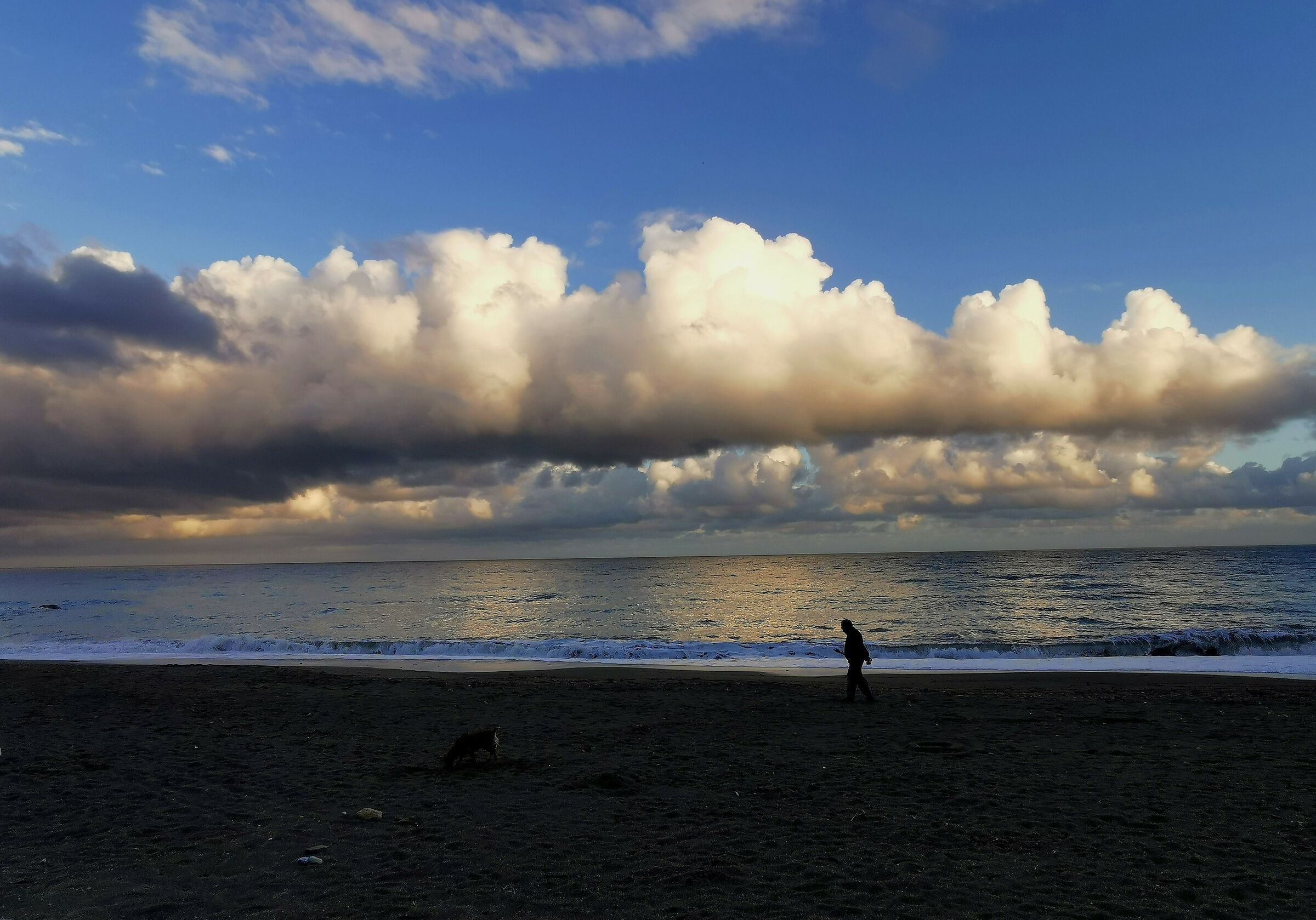 Liguria: Nuvole d'autunno (cellulare)