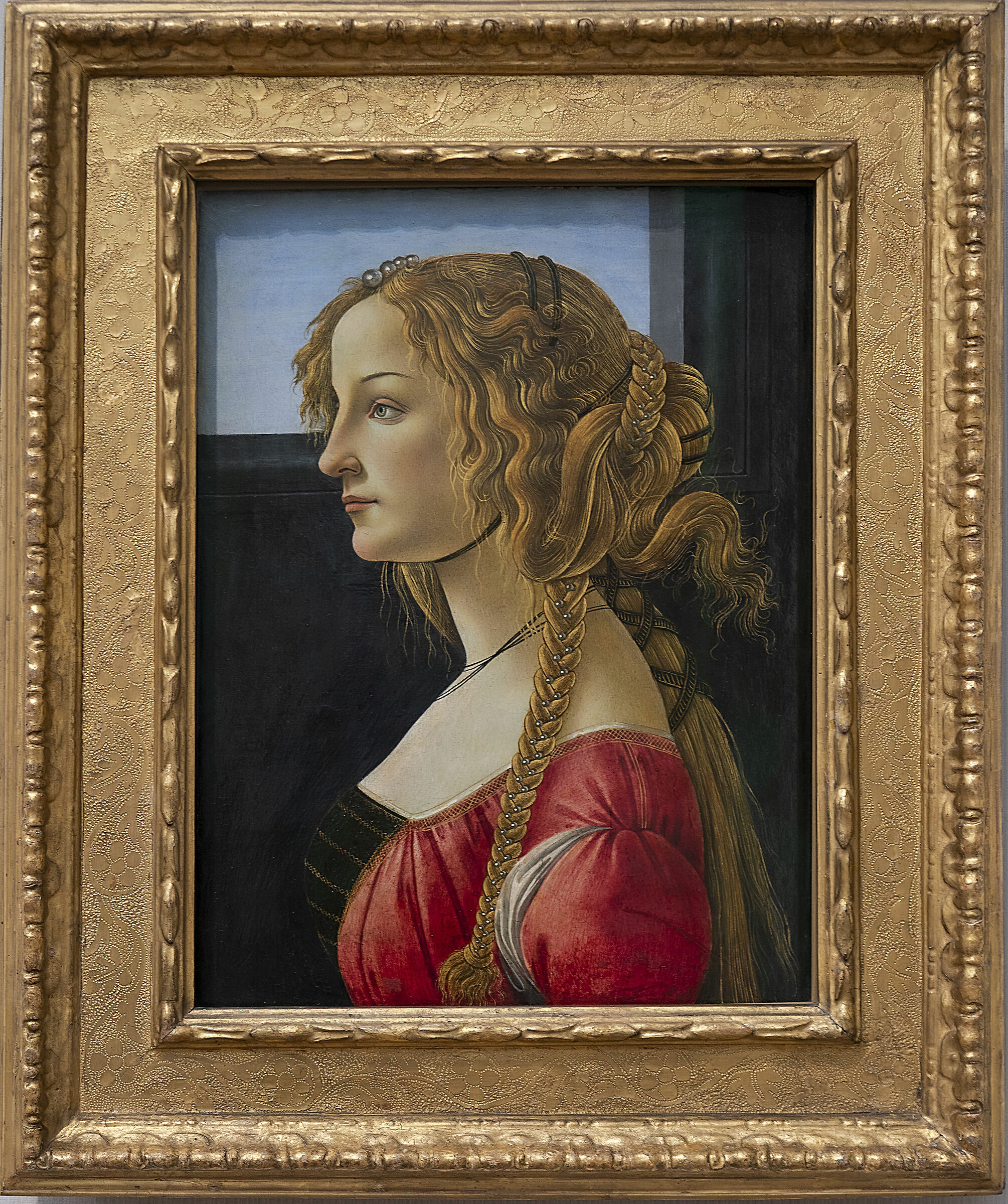 Sandro Botticelli - ritratto, forse Simonetta Vespucci