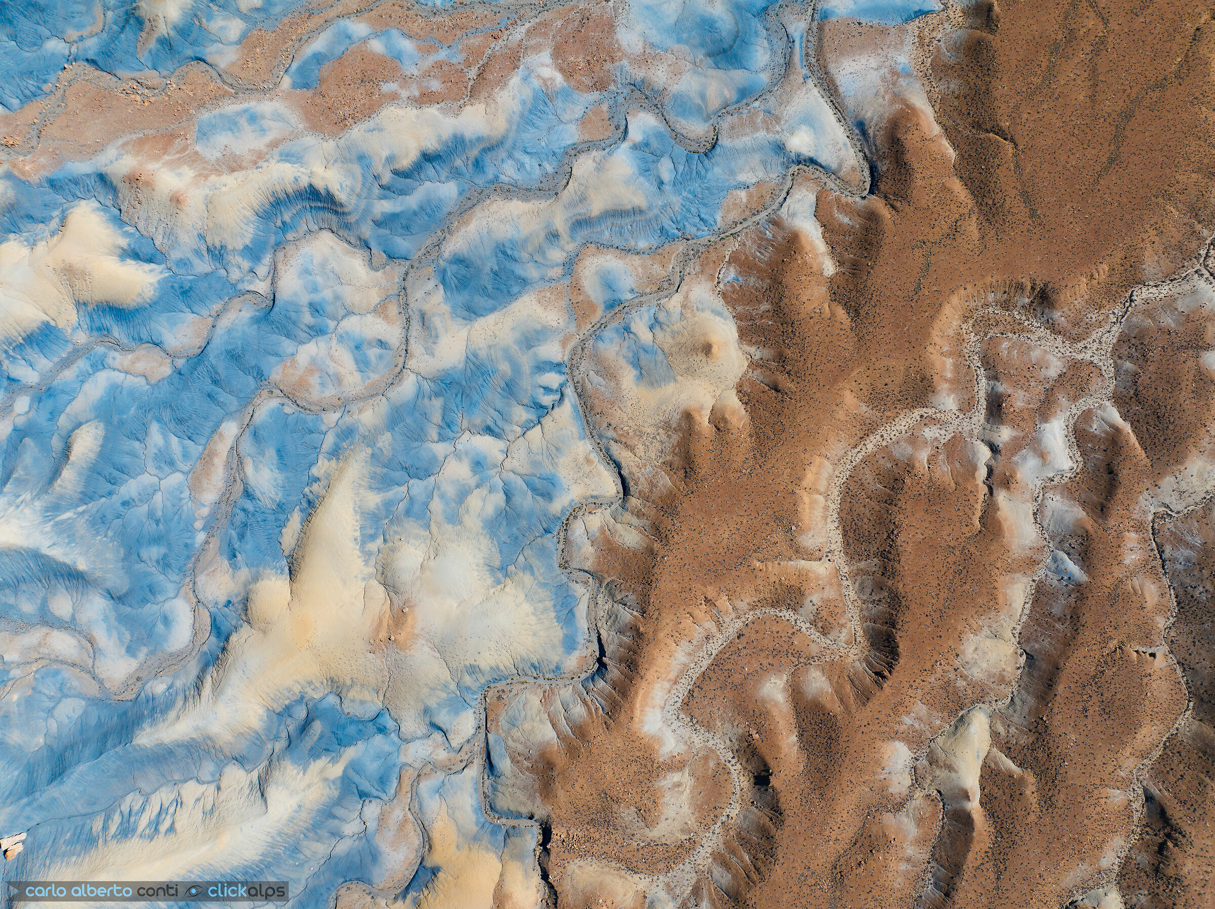 Big Water abstract, Utah