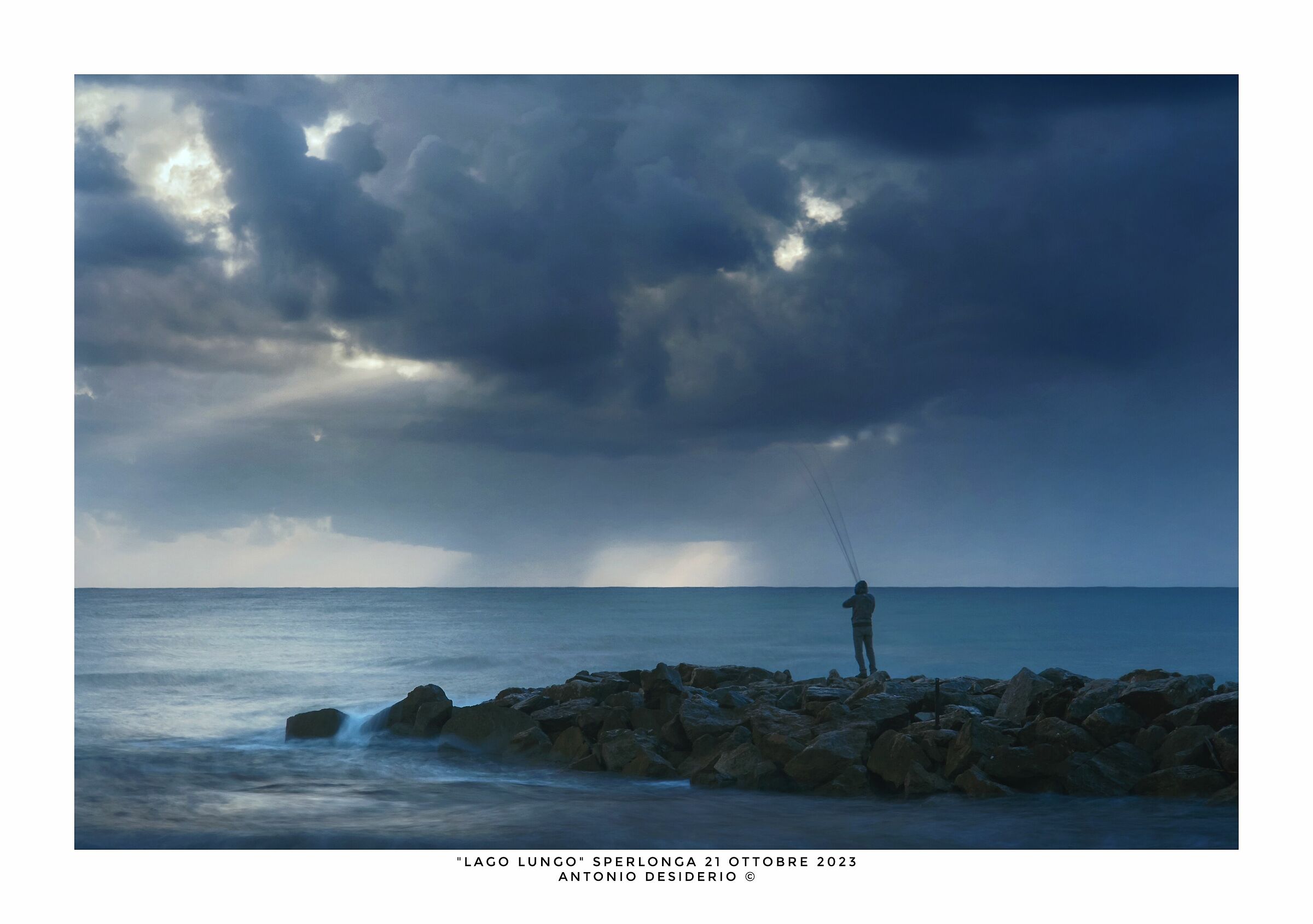 Fishing after the storm...