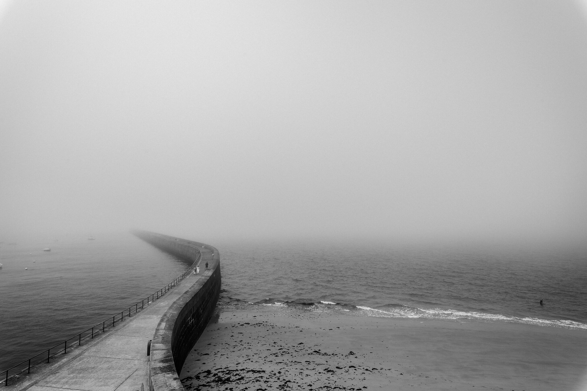 Gloomy day in Saint Malo