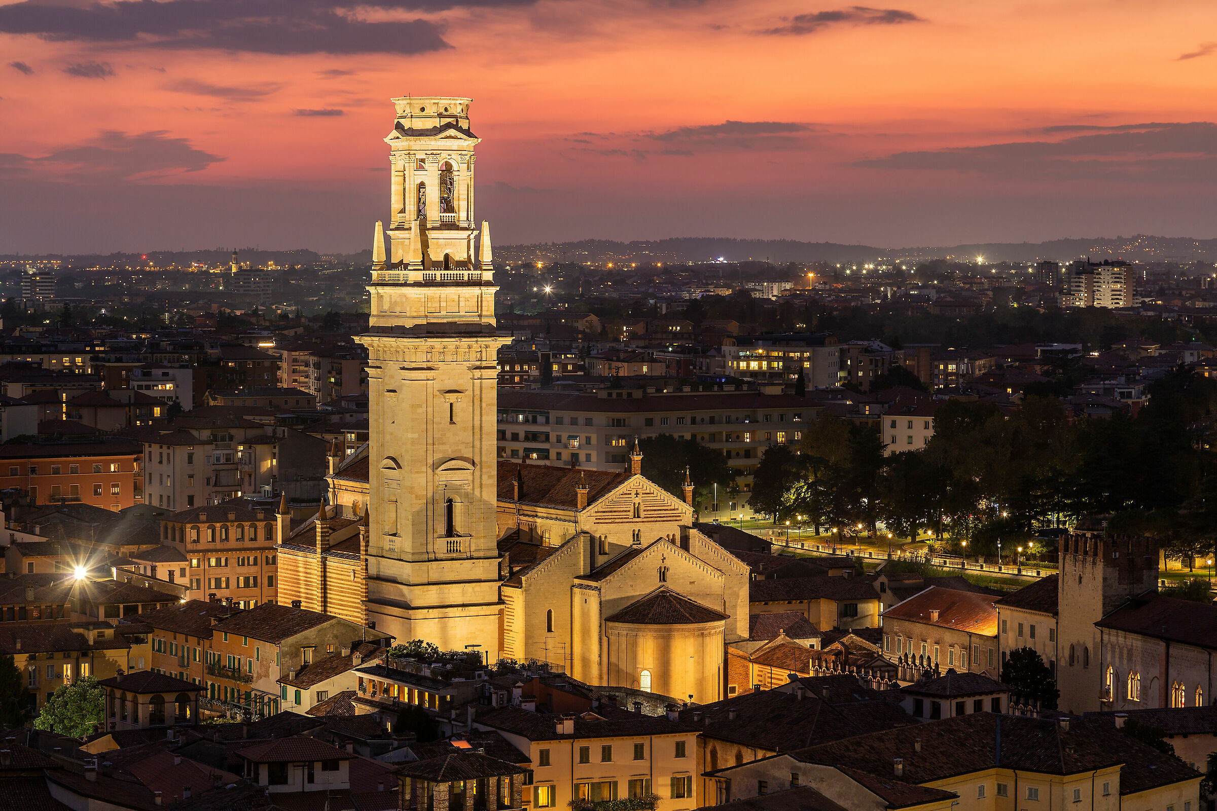 Tramonto a Verona