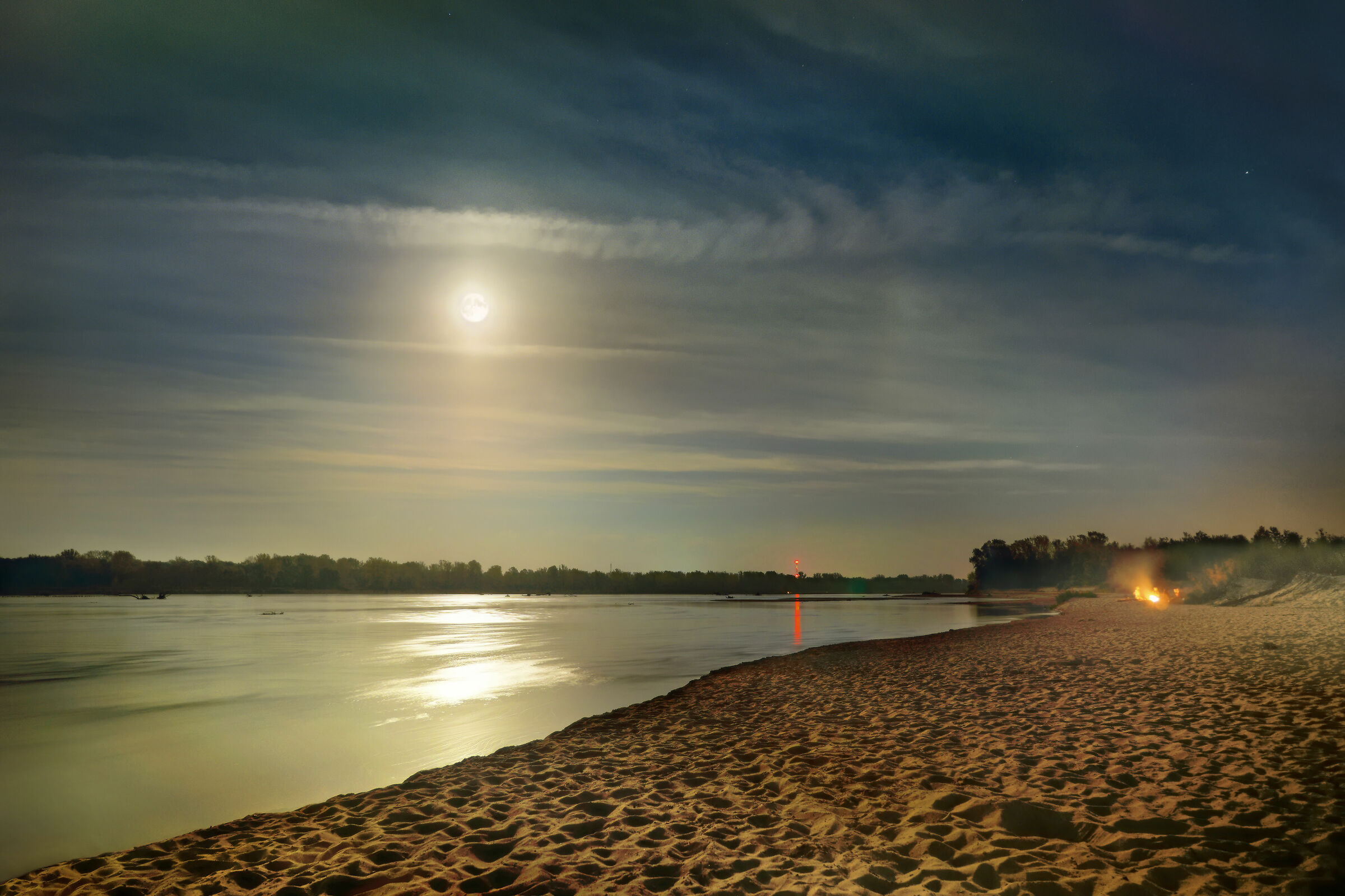 La dolce Vistola notturna