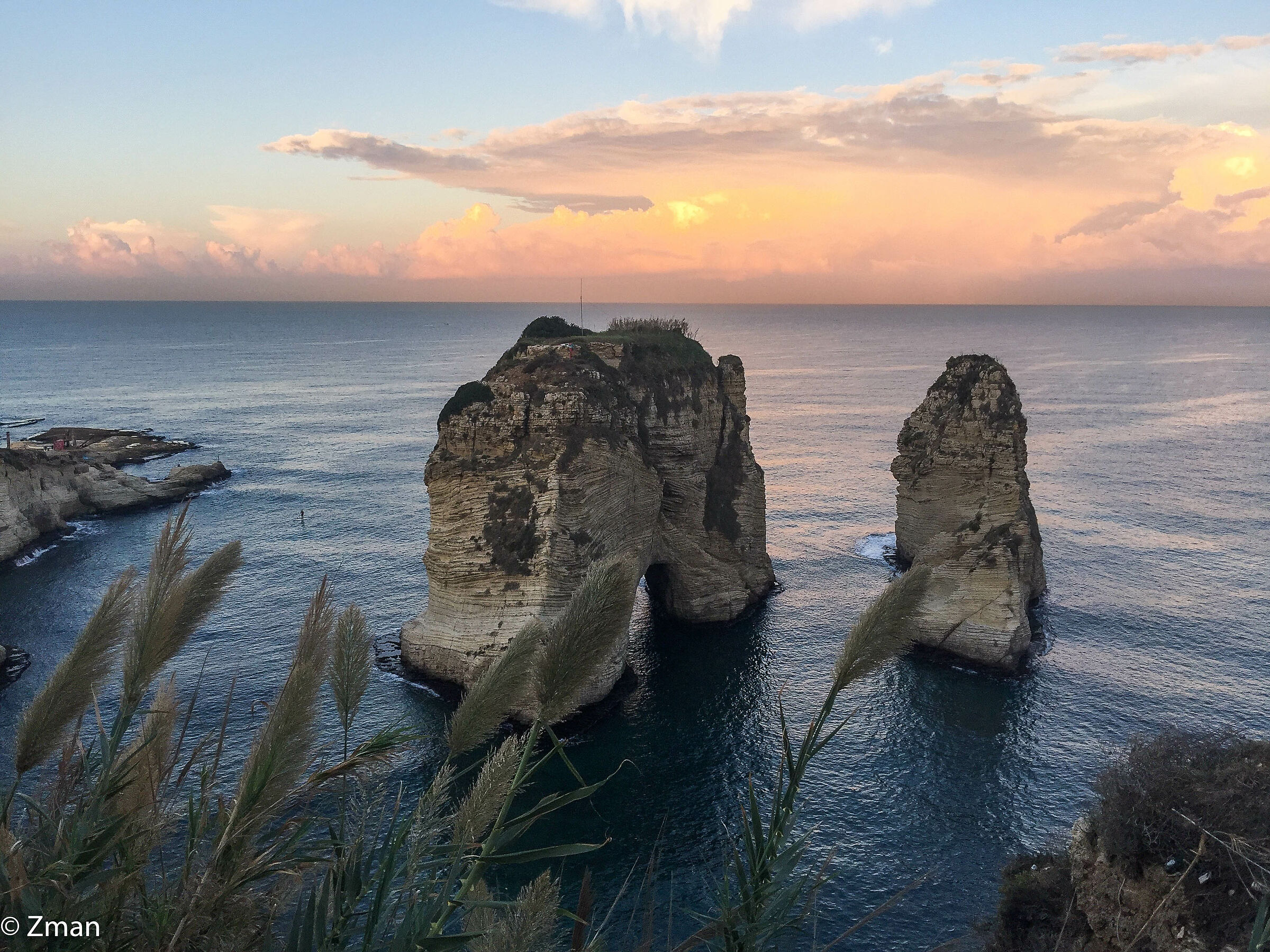 Al Raouche at Sunrise