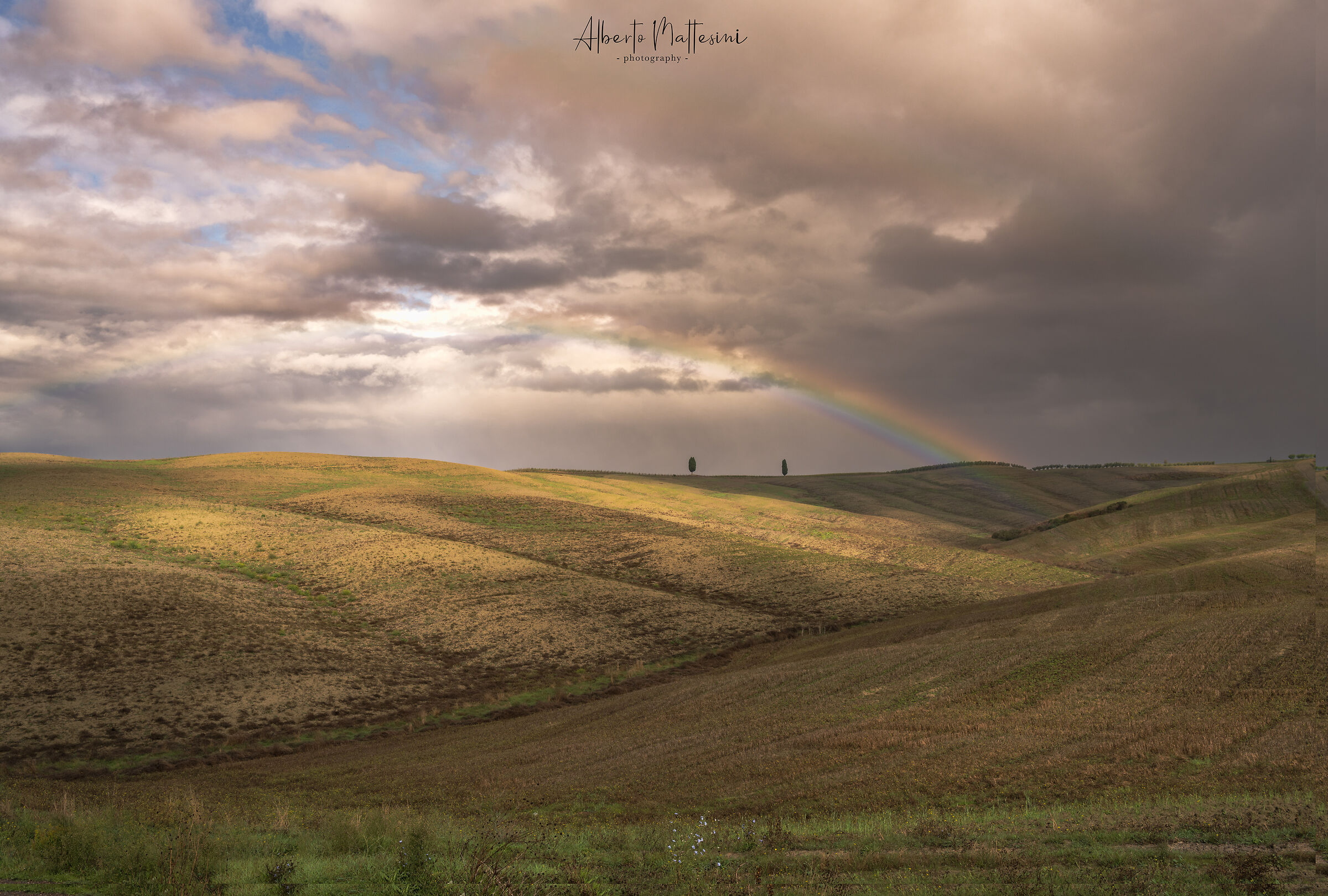 Rainbow after rain