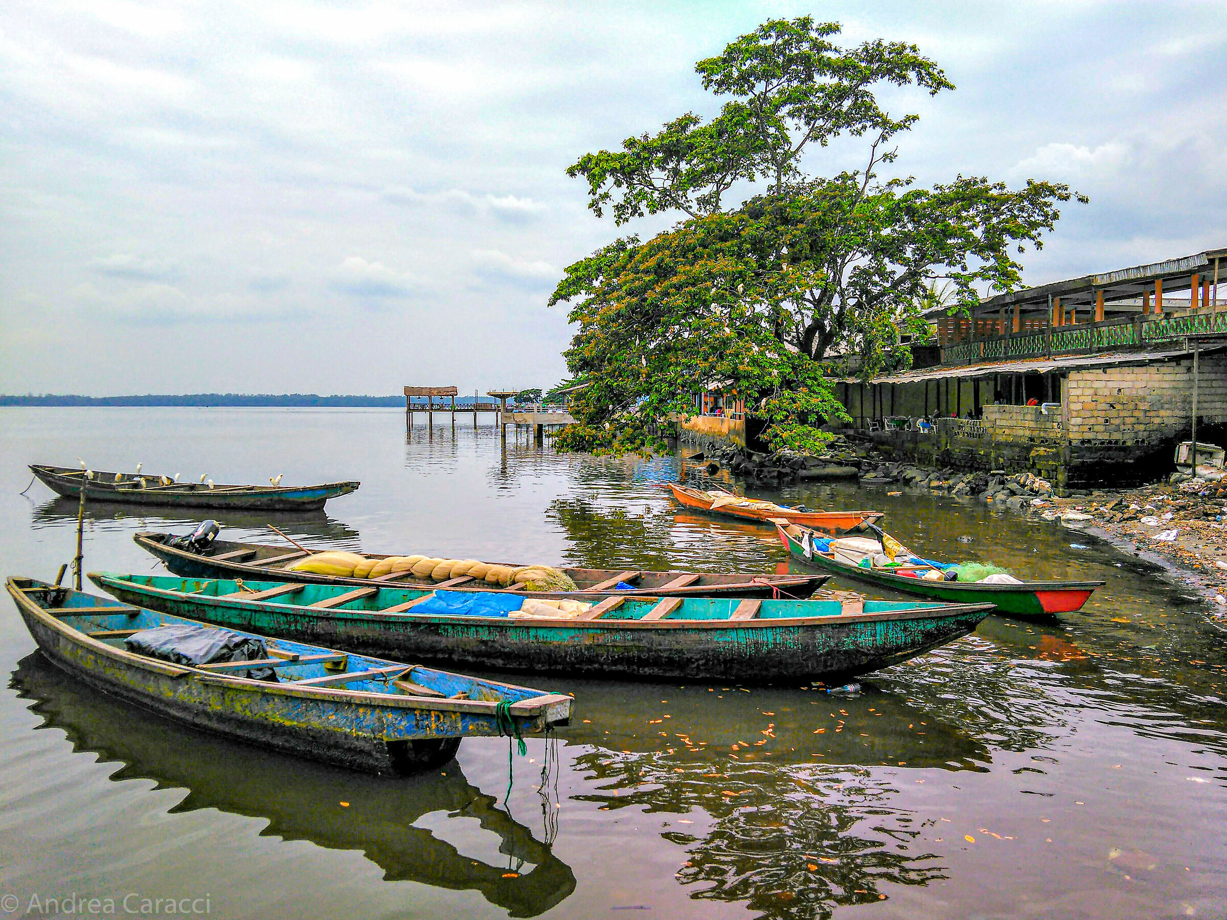 Cameroon - Douala Wouri river