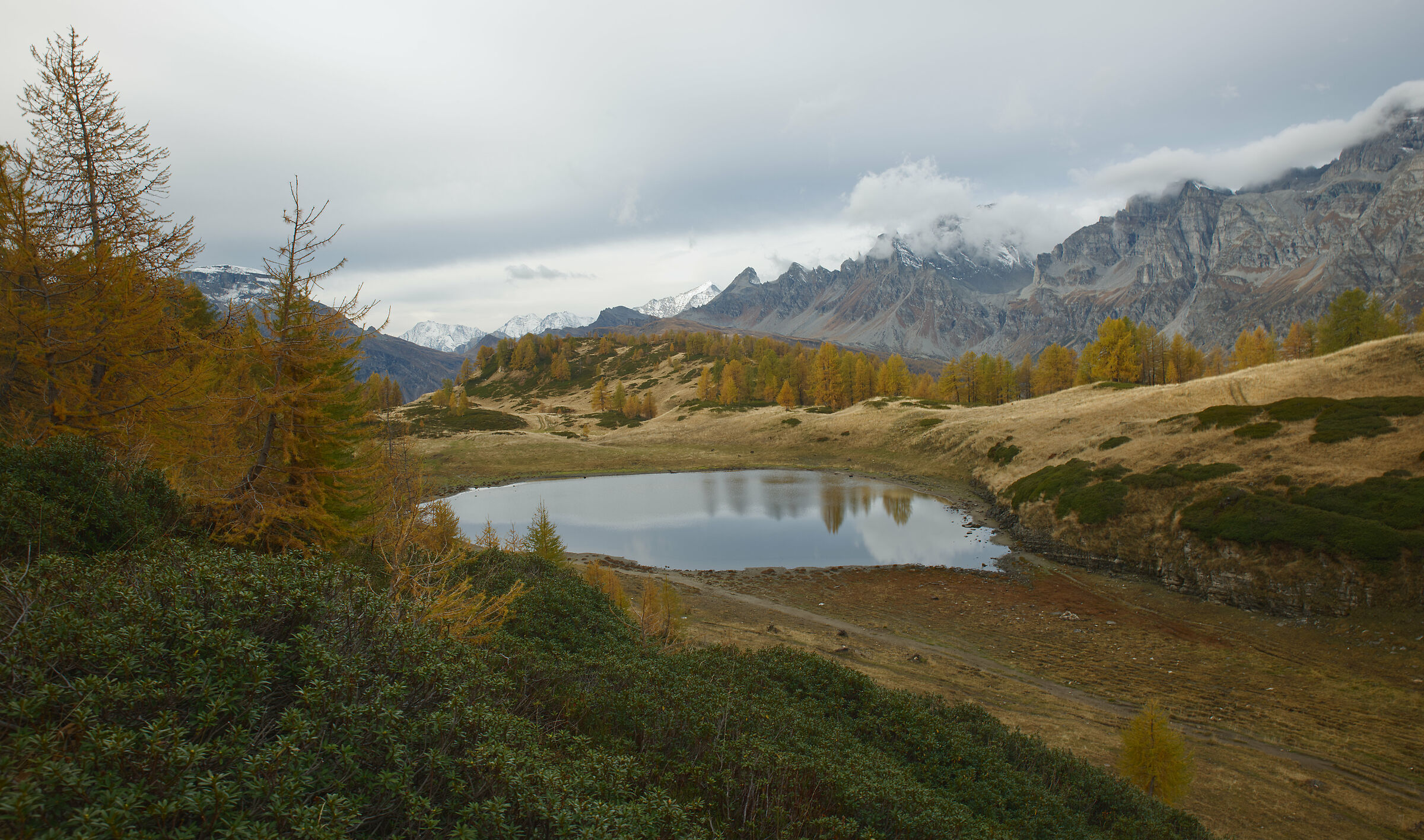 Alpe Devero-Alpe Sangiatto-laghetto superiore di Sangia