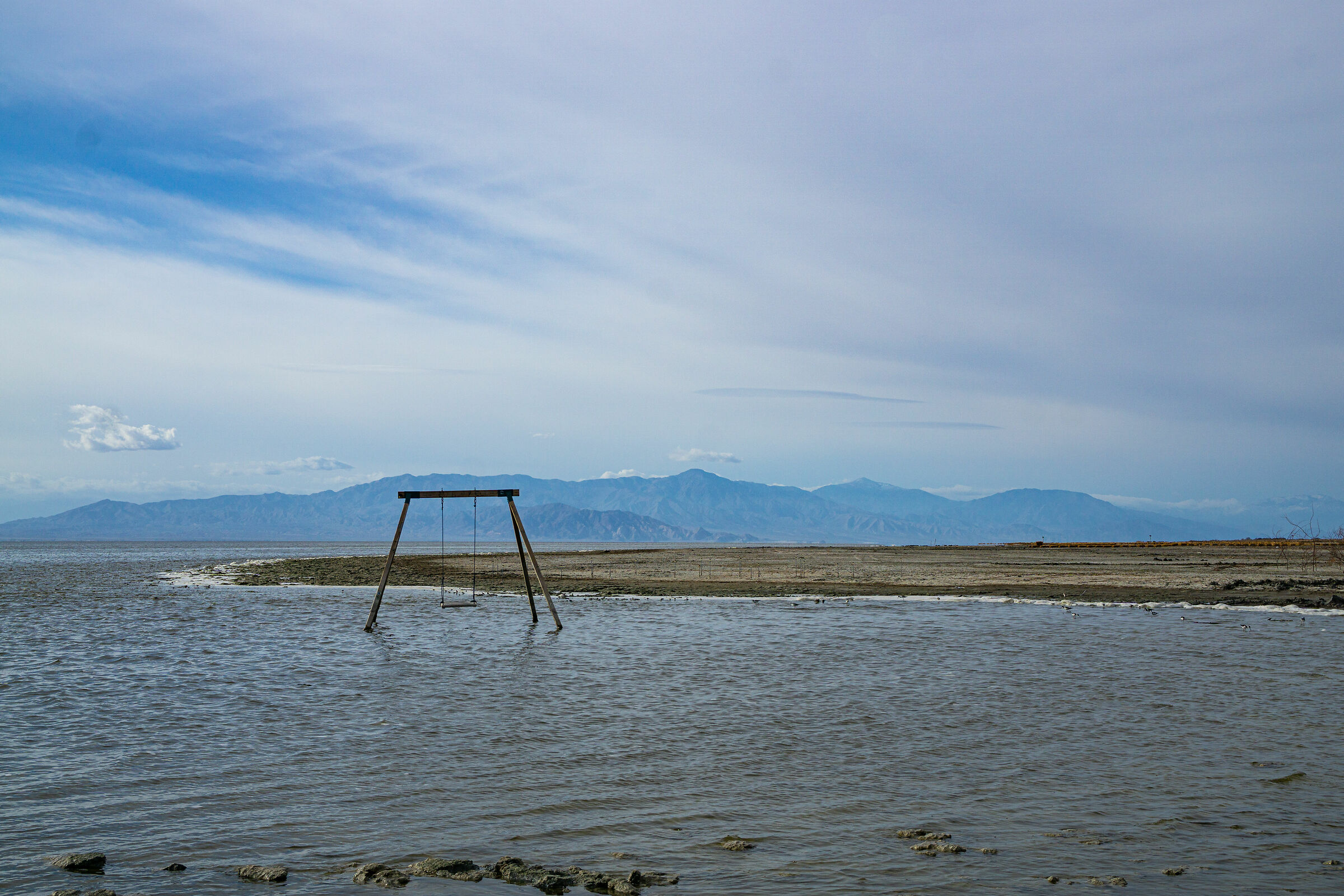 Swing on Salton Sea (Bombay Beach)