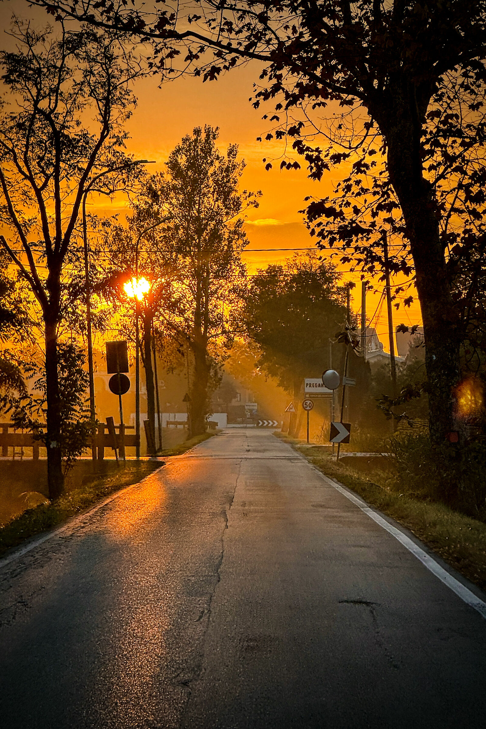 At the crack of dawn