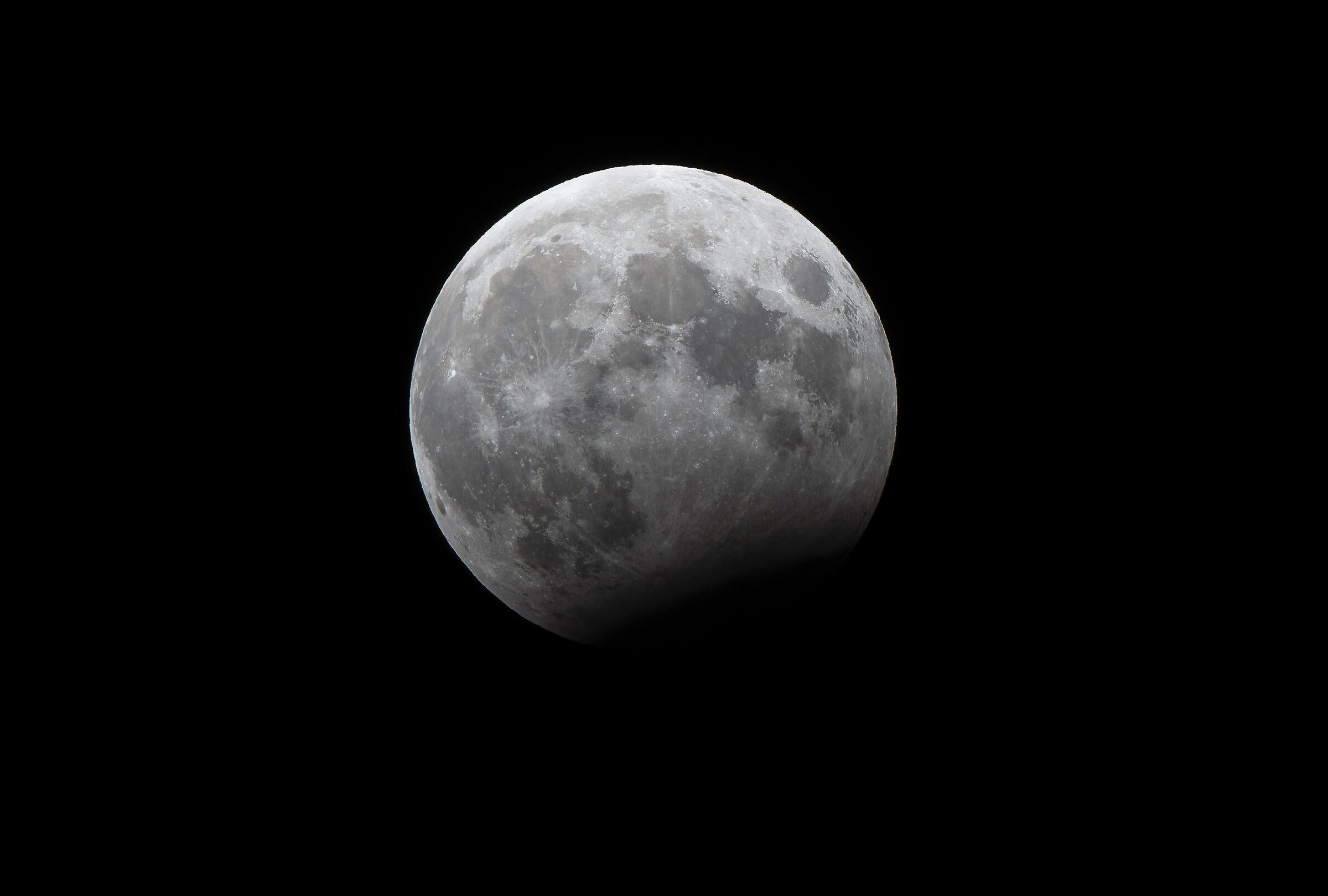 Partial lunar eclipse