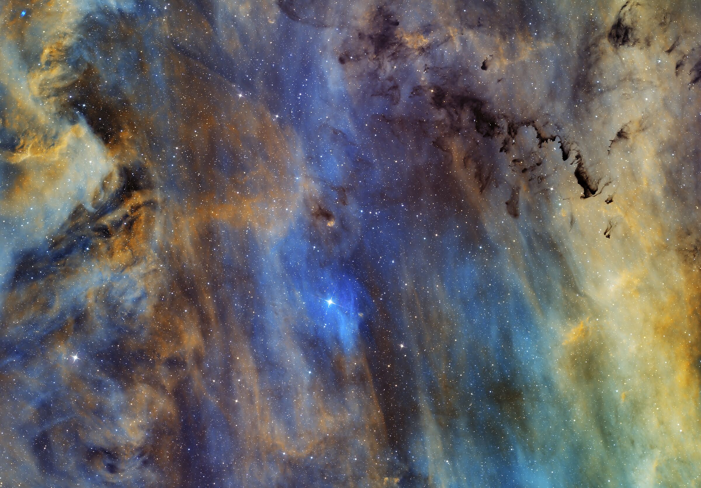 SH2-119. The clamshell nebula