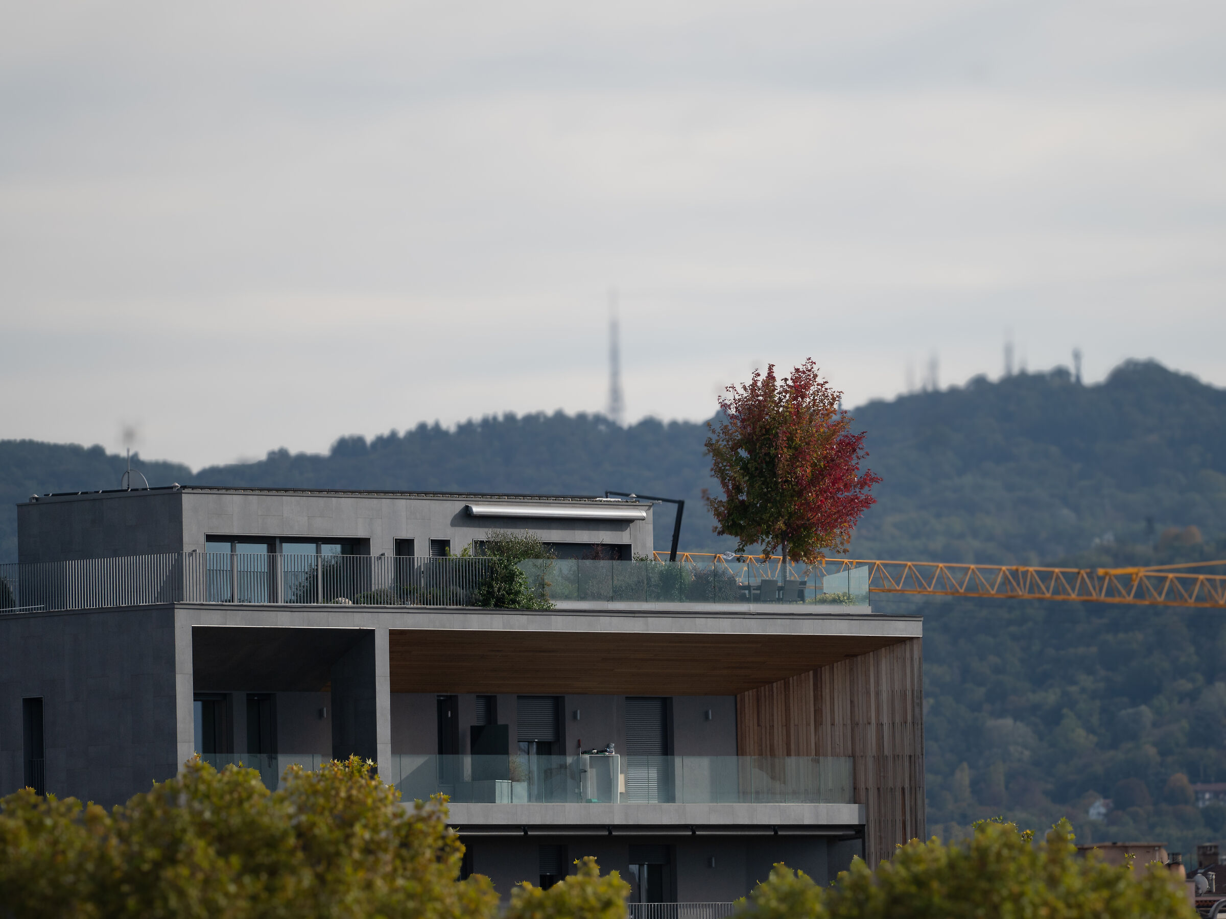 L'autunno sui balconi torinesi