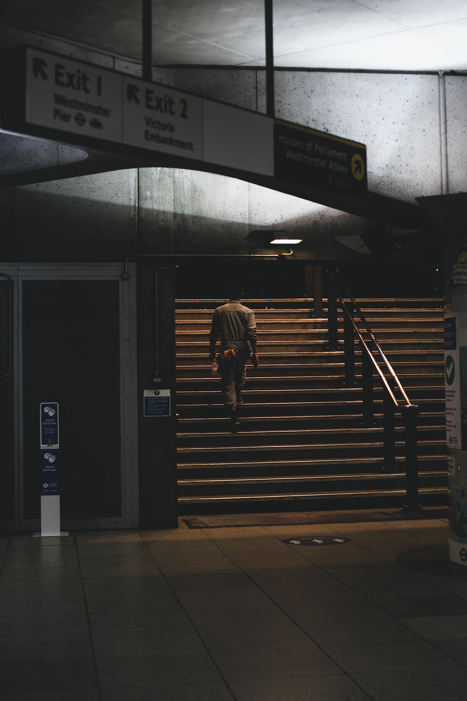 people in the tube