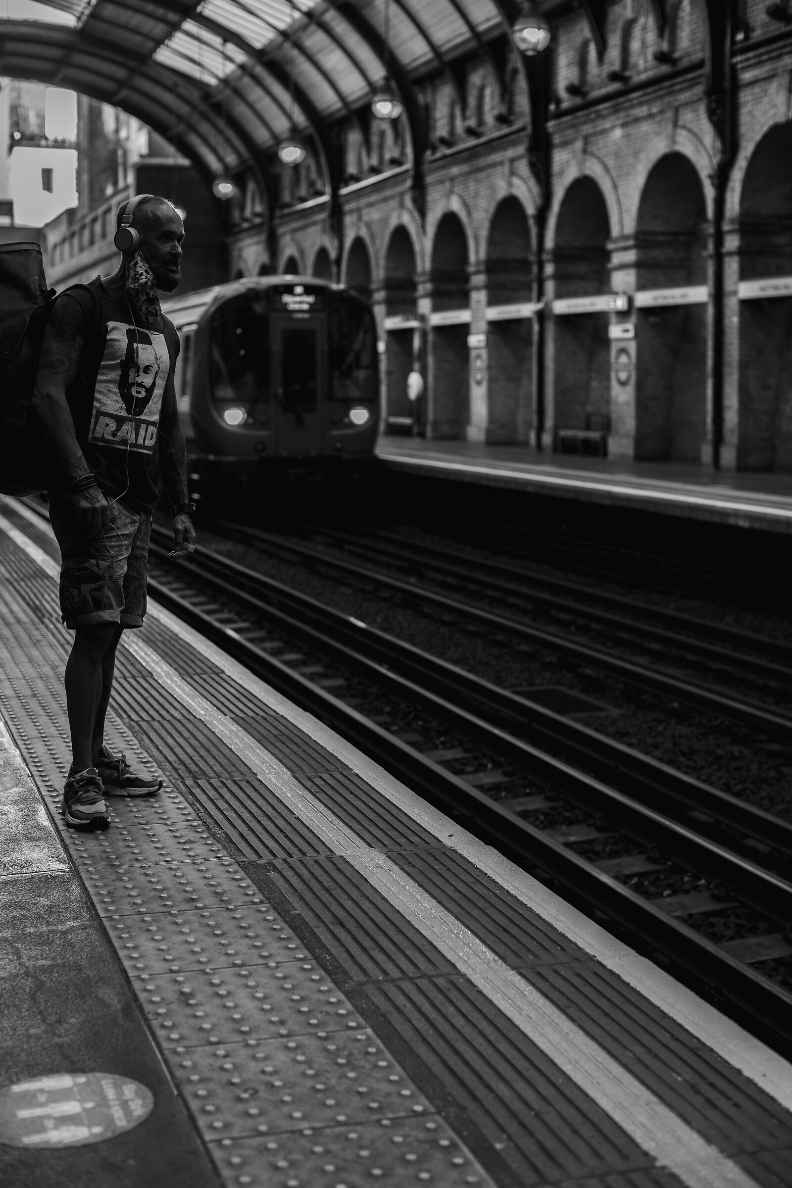 people in the tube