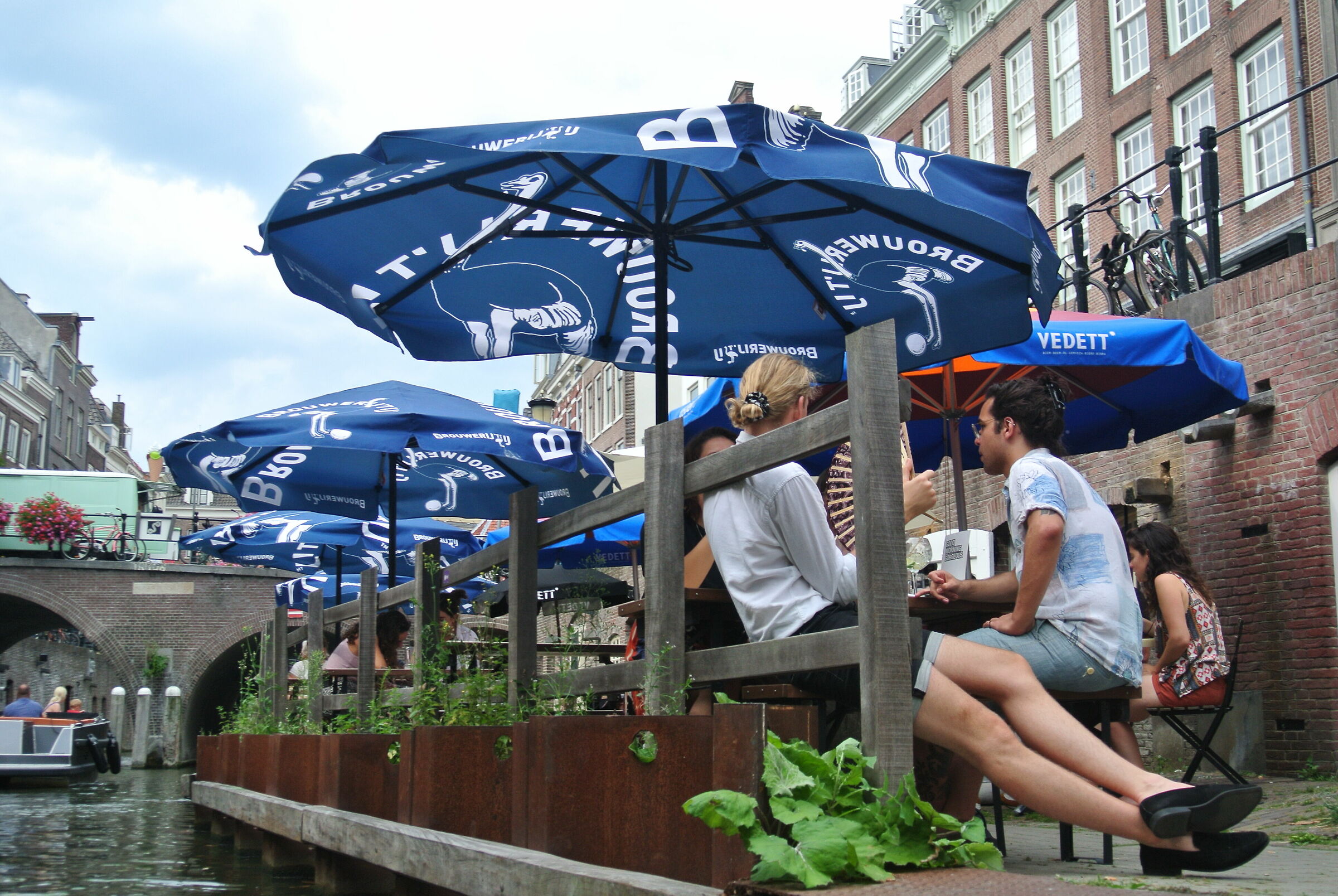 Pagaiando sul canale