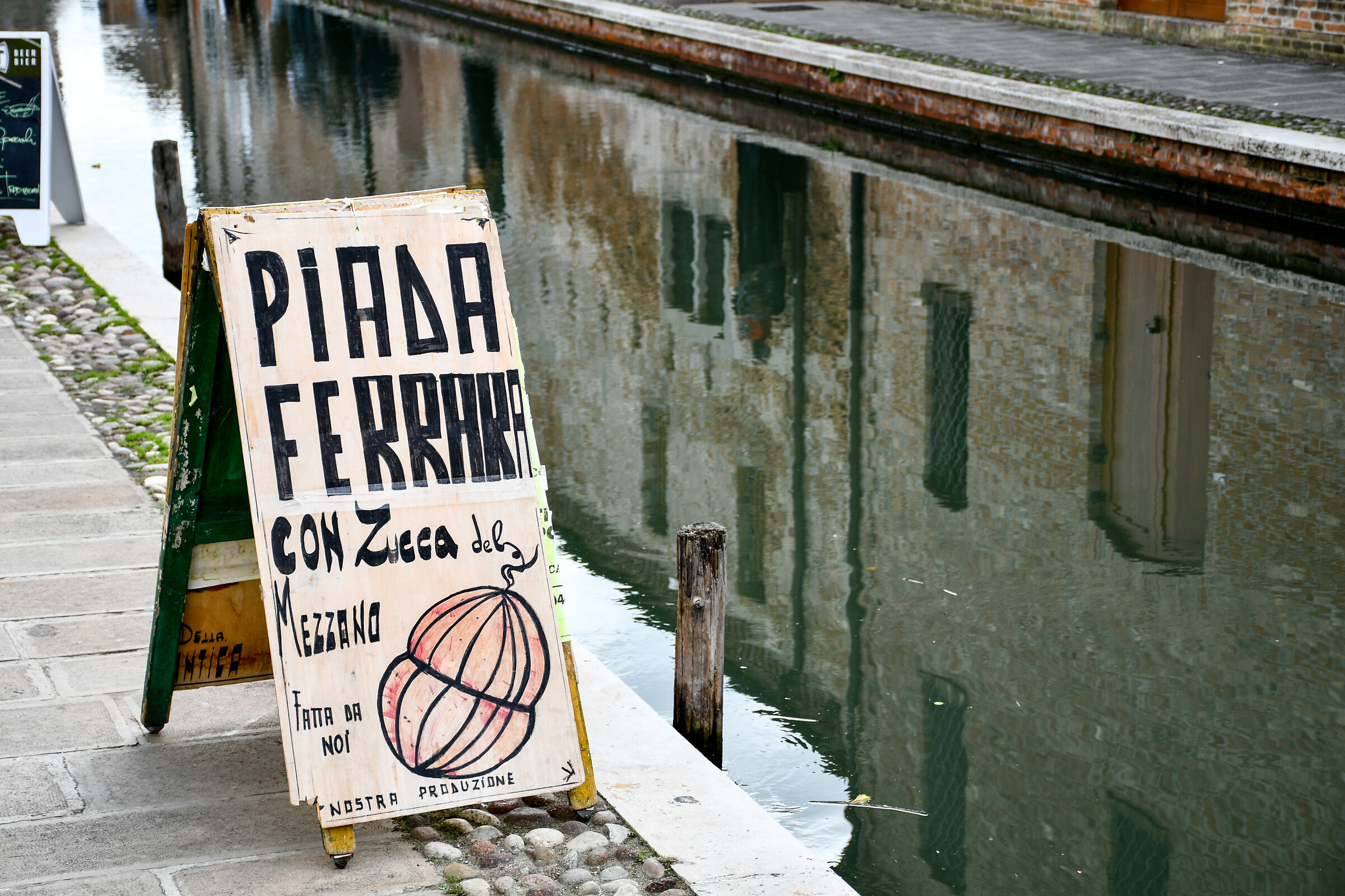 Piada on the canal