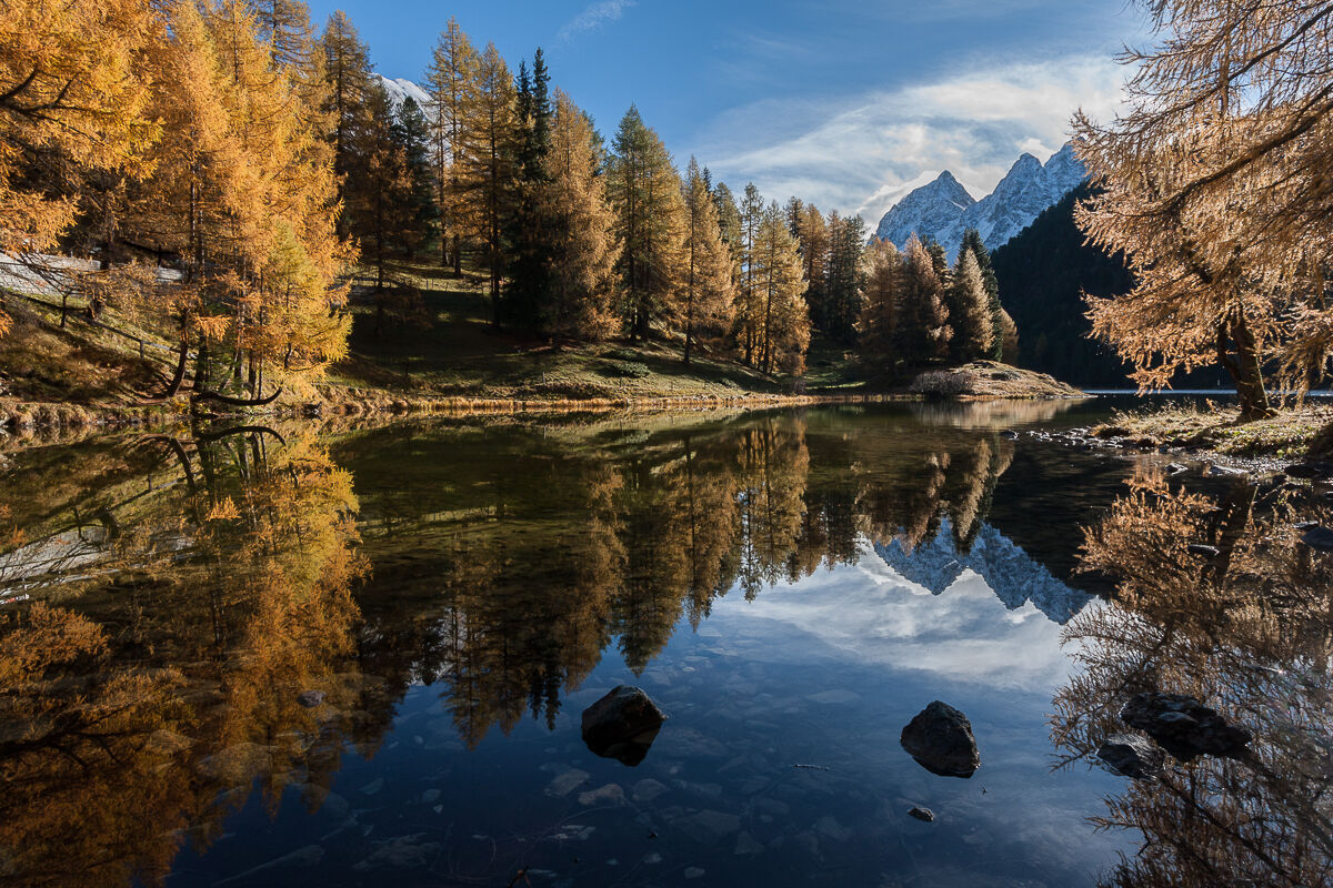 Fine ottobre al Lai da Palpuogna ...