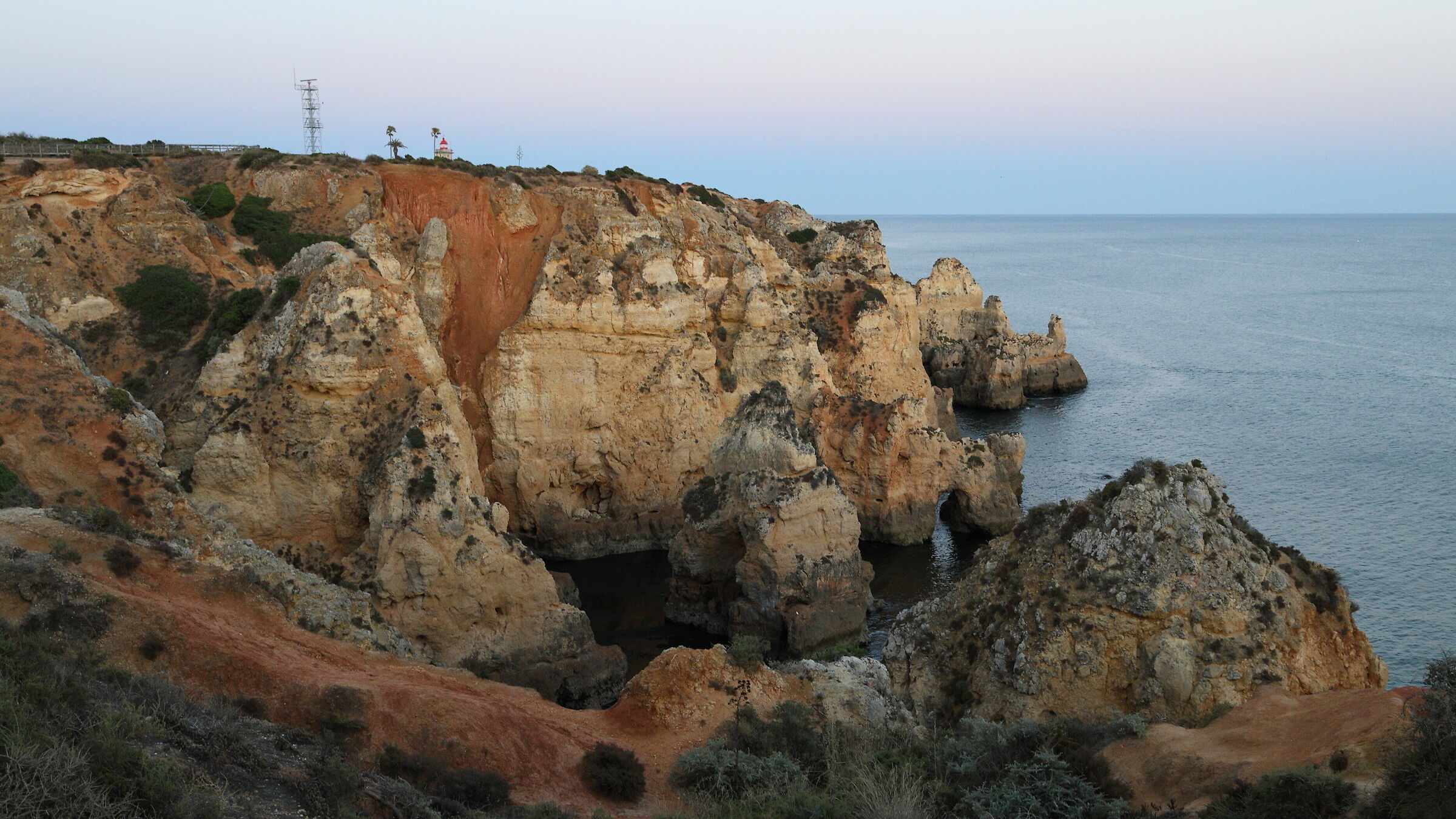 Coastline near Ponta da Piedade