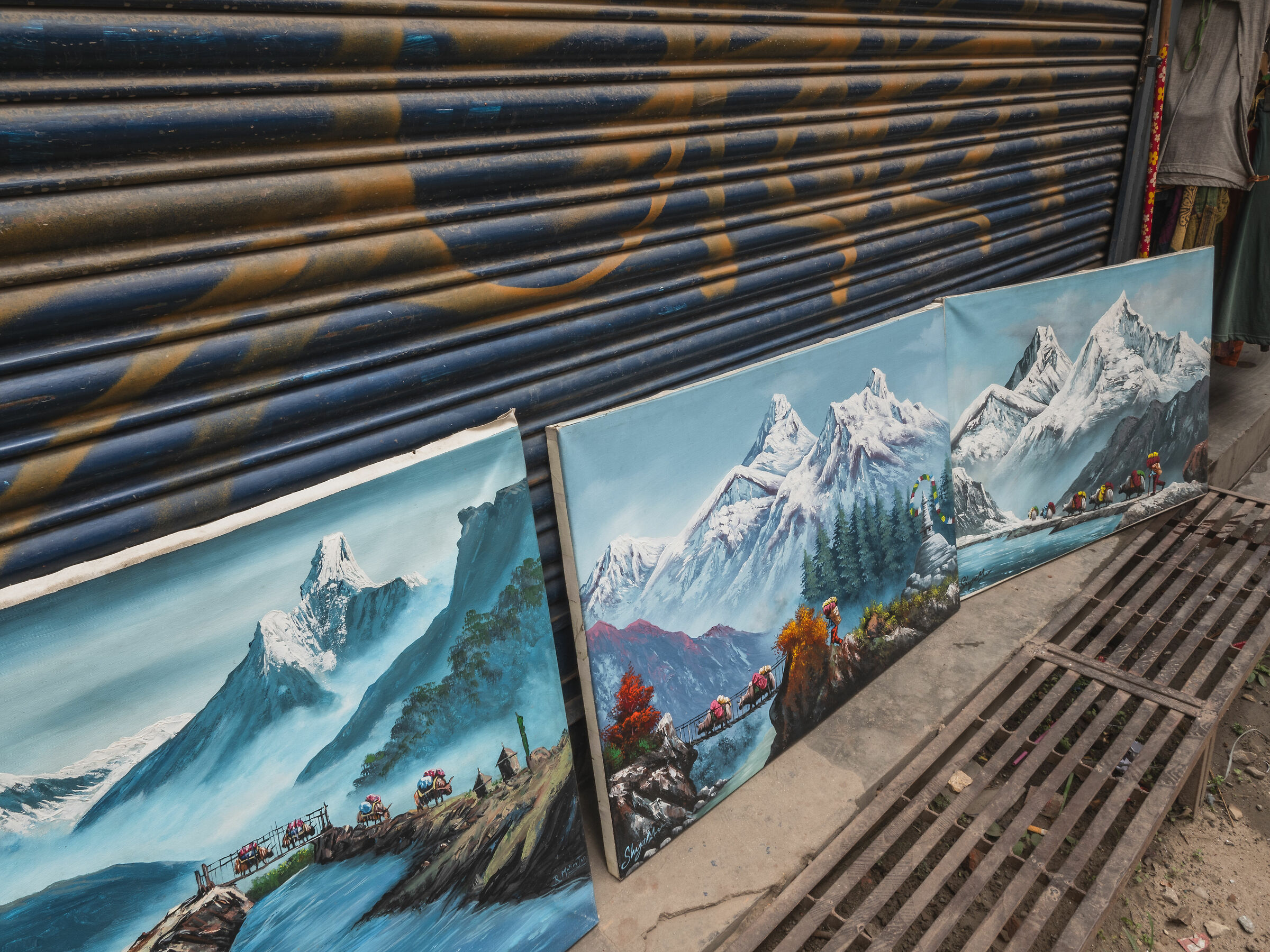 per le strade di Kathmandu