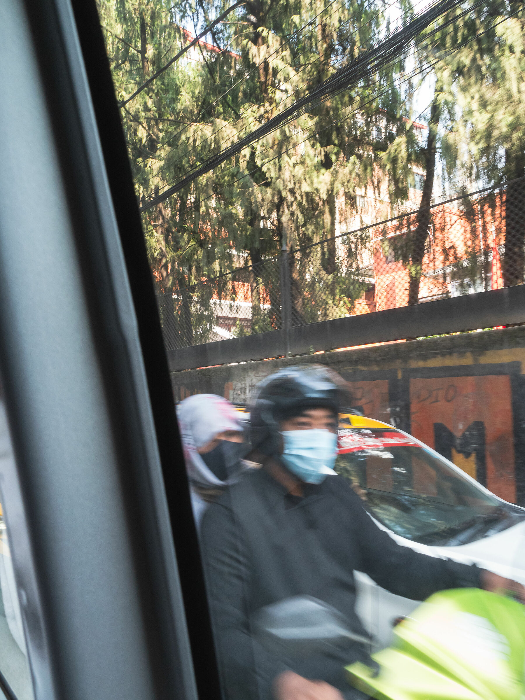 on the streets of Kathmandu